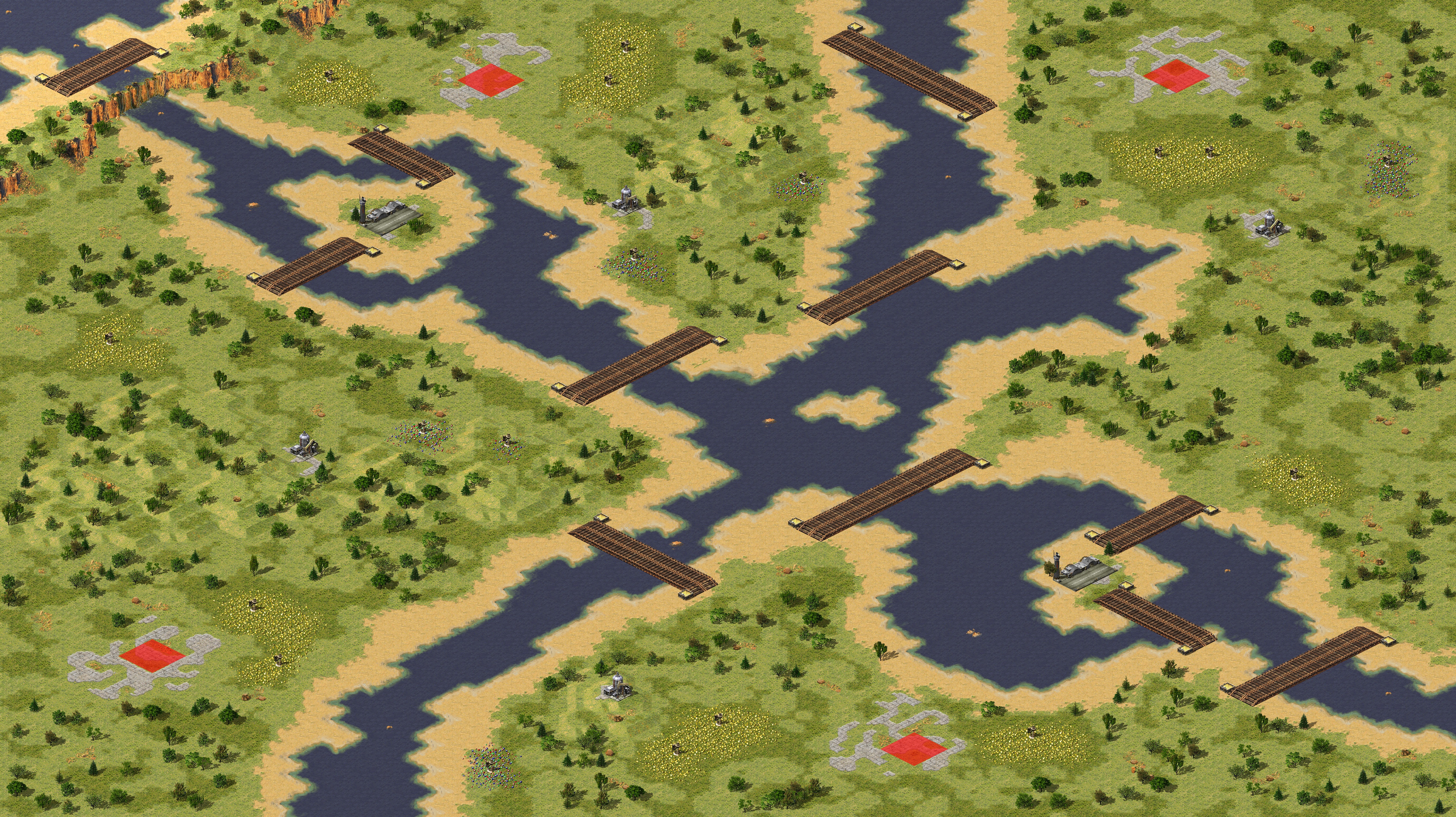 Rendered map: Bull Run