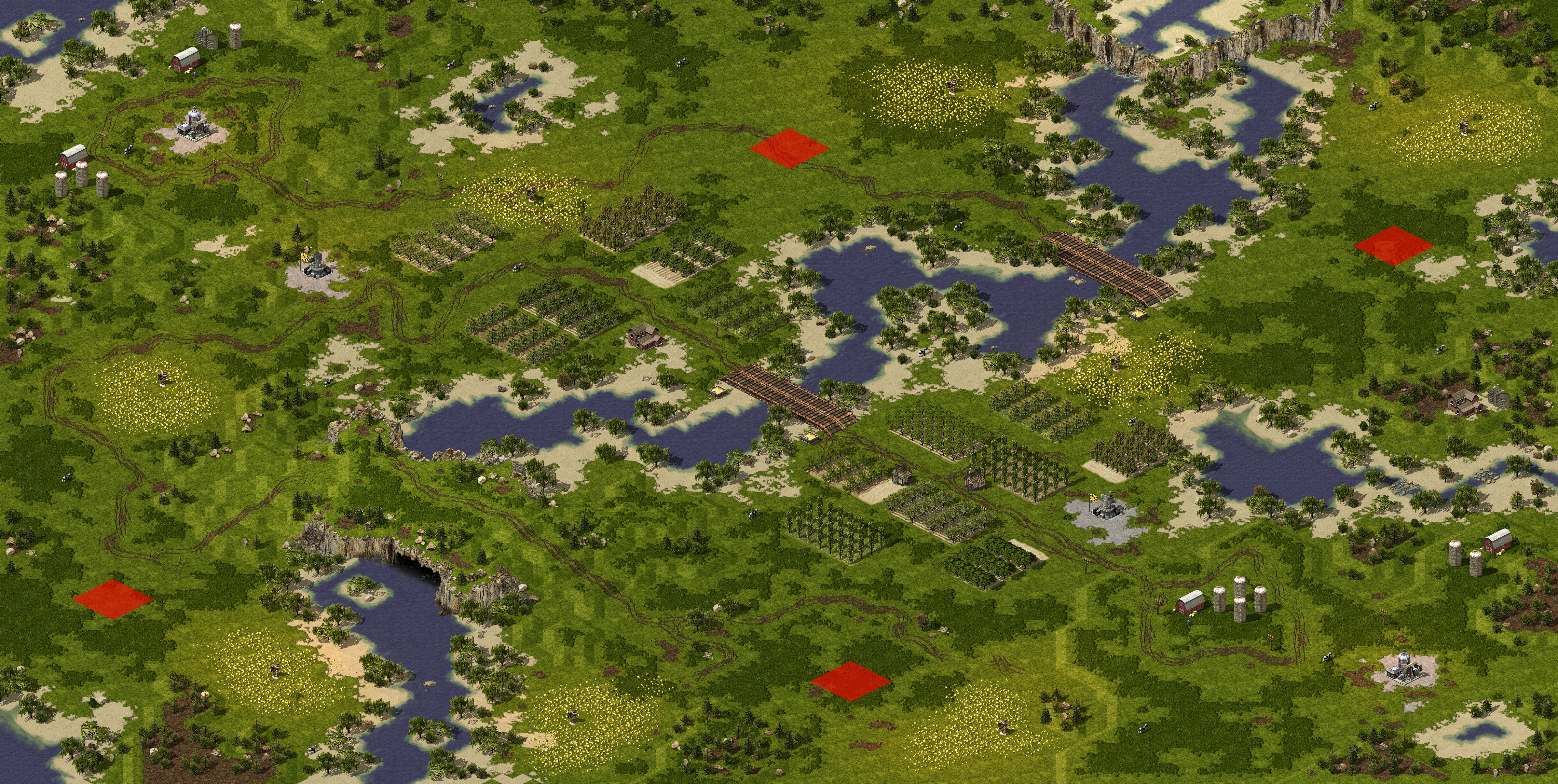 Rendered map: Heartland