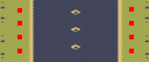 Rendered preview of Simple Naval Battle 4v4
