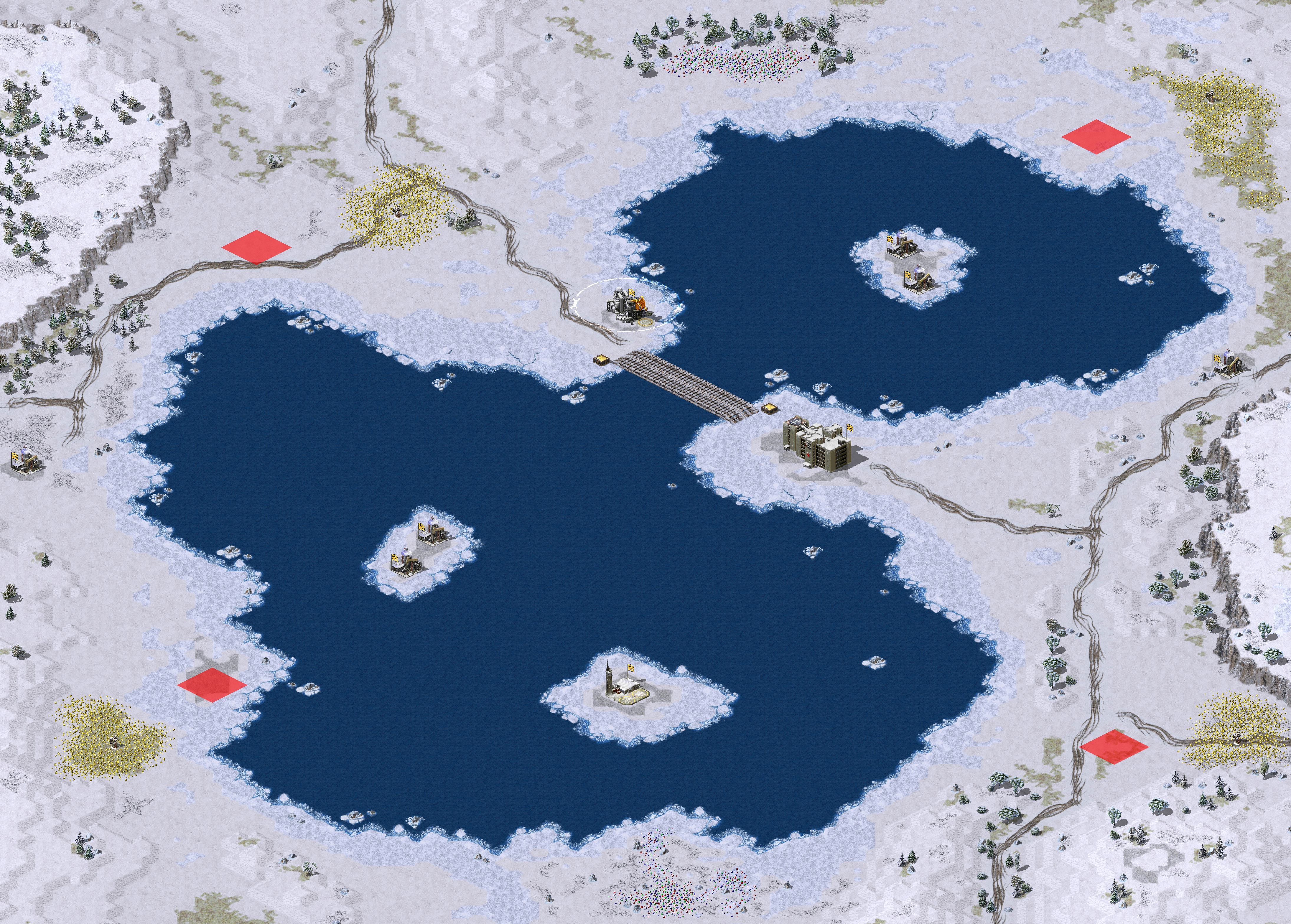 Rendered map: Lake Blitzen