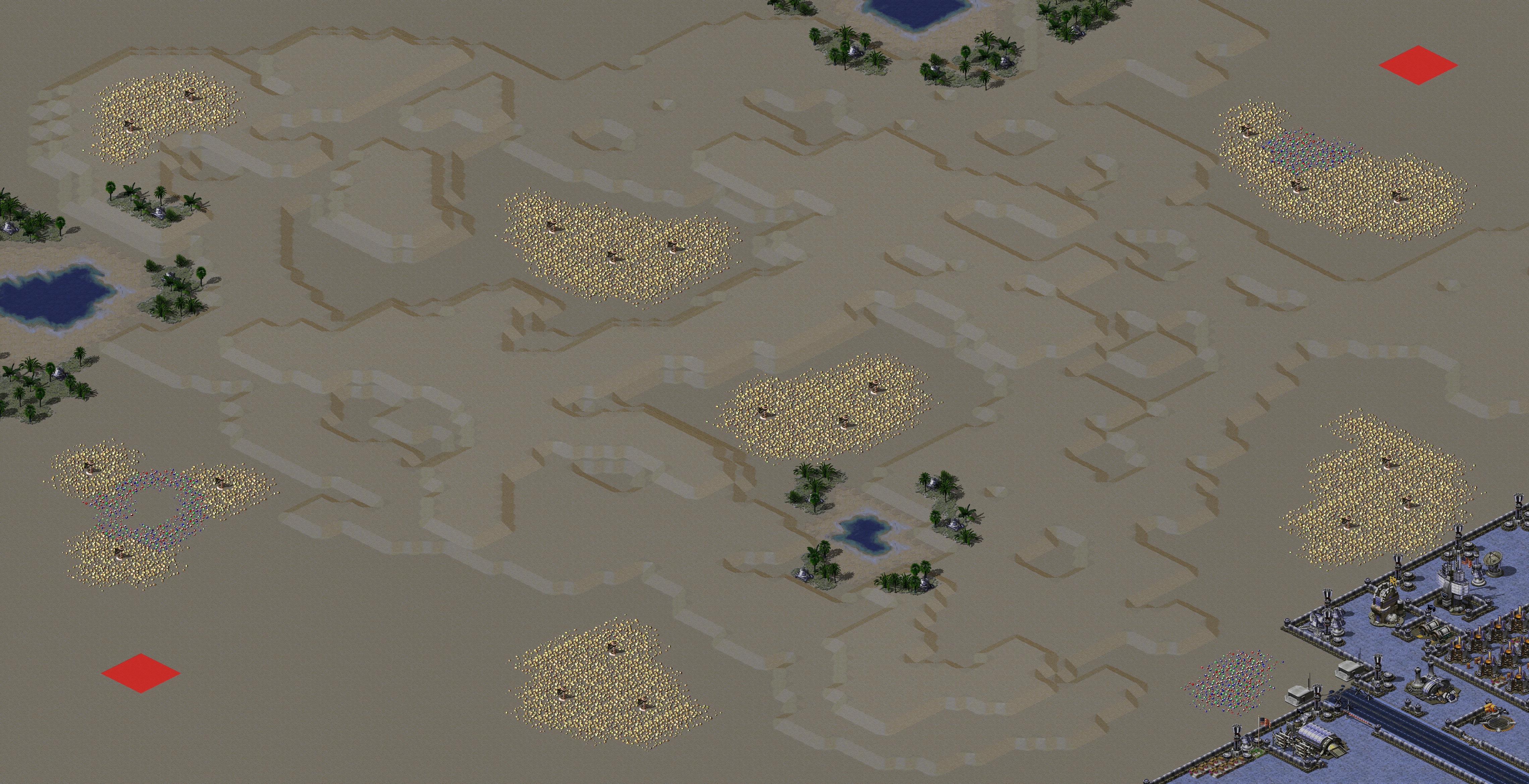 Rendered map: Reborn 2.0 - Desert Mirage