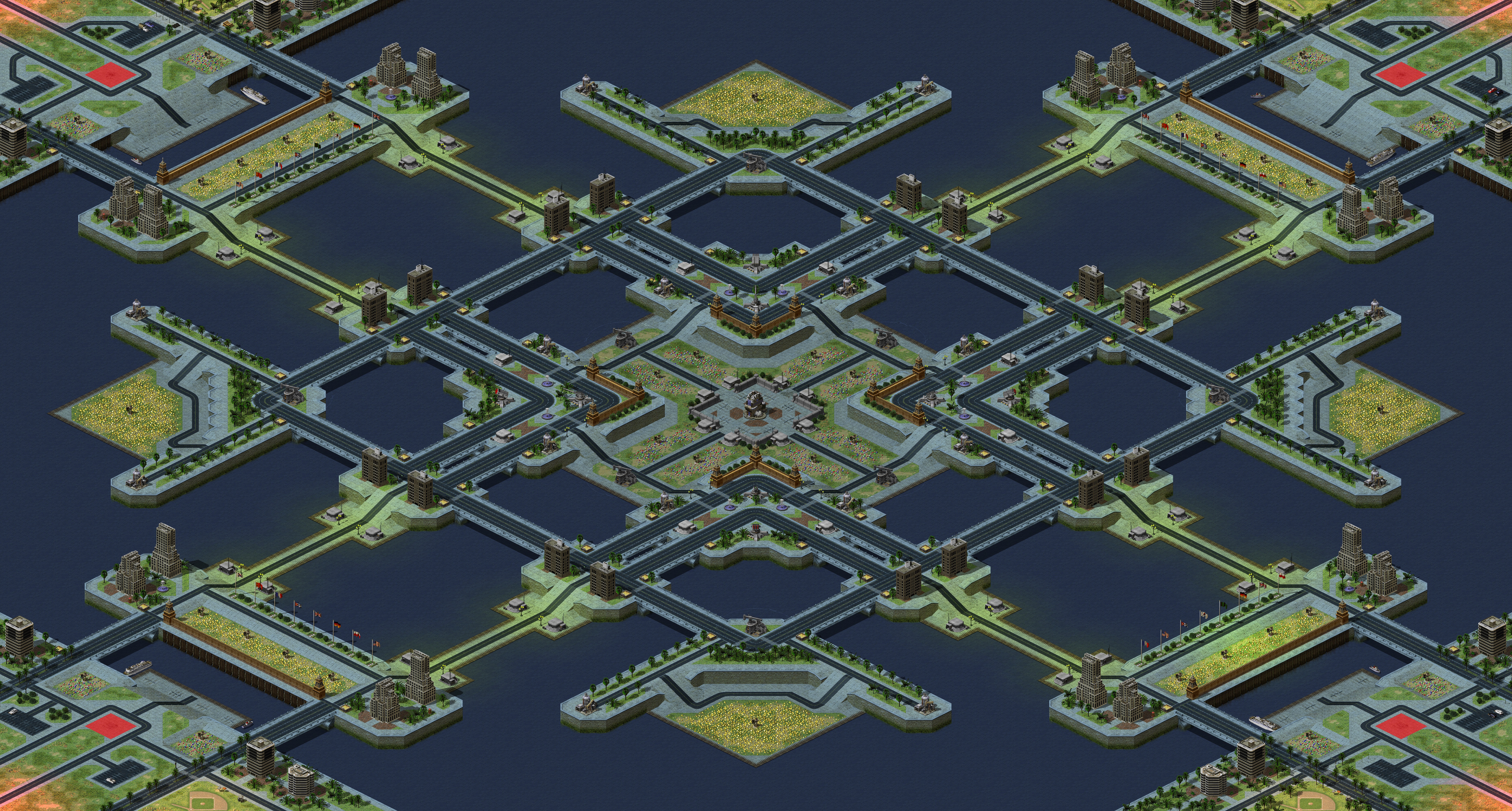 Rendered map: Peaceful Struggle