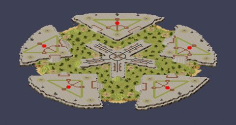 Rendered preview of Quinary Barrage