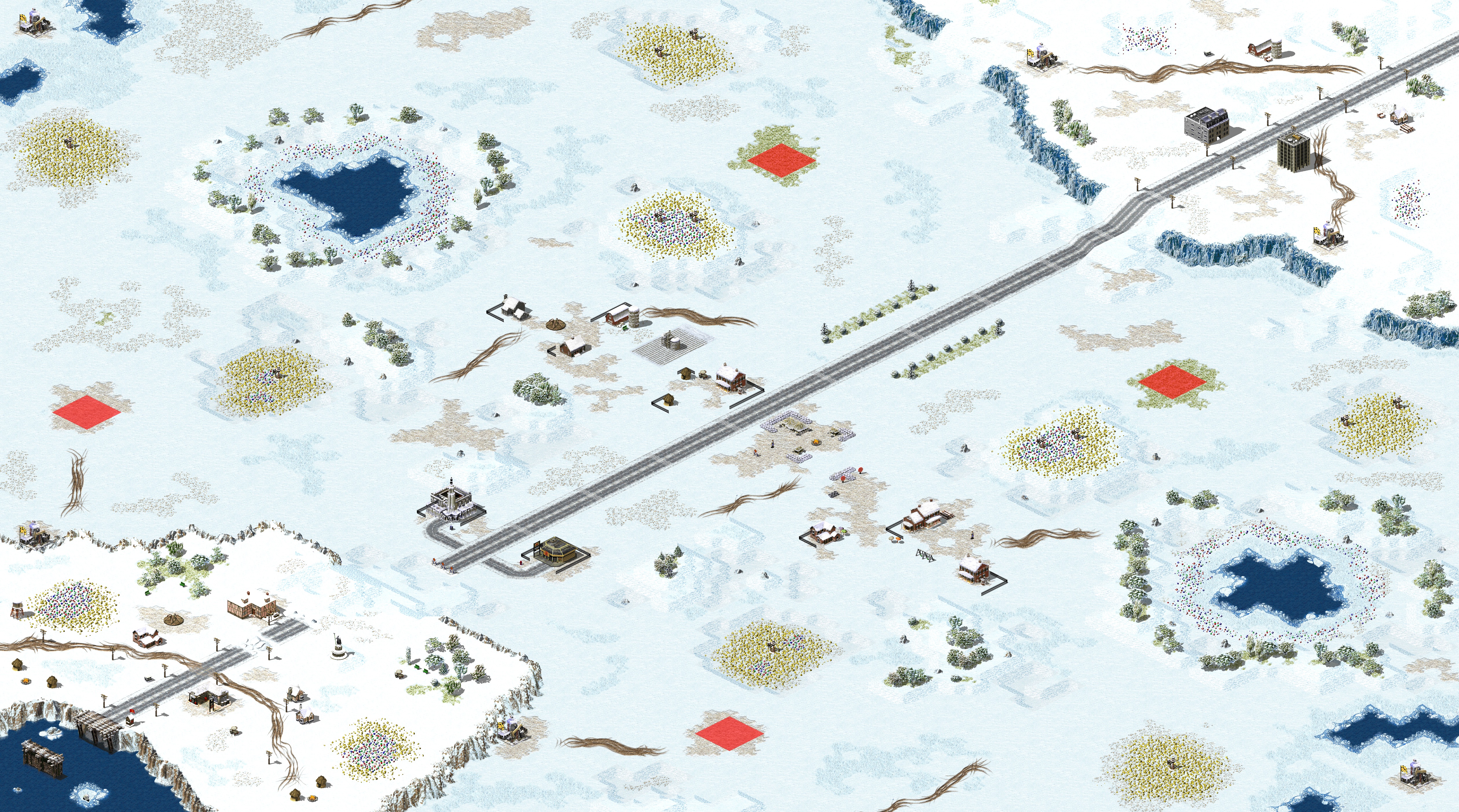 Rendered map: 霜雪