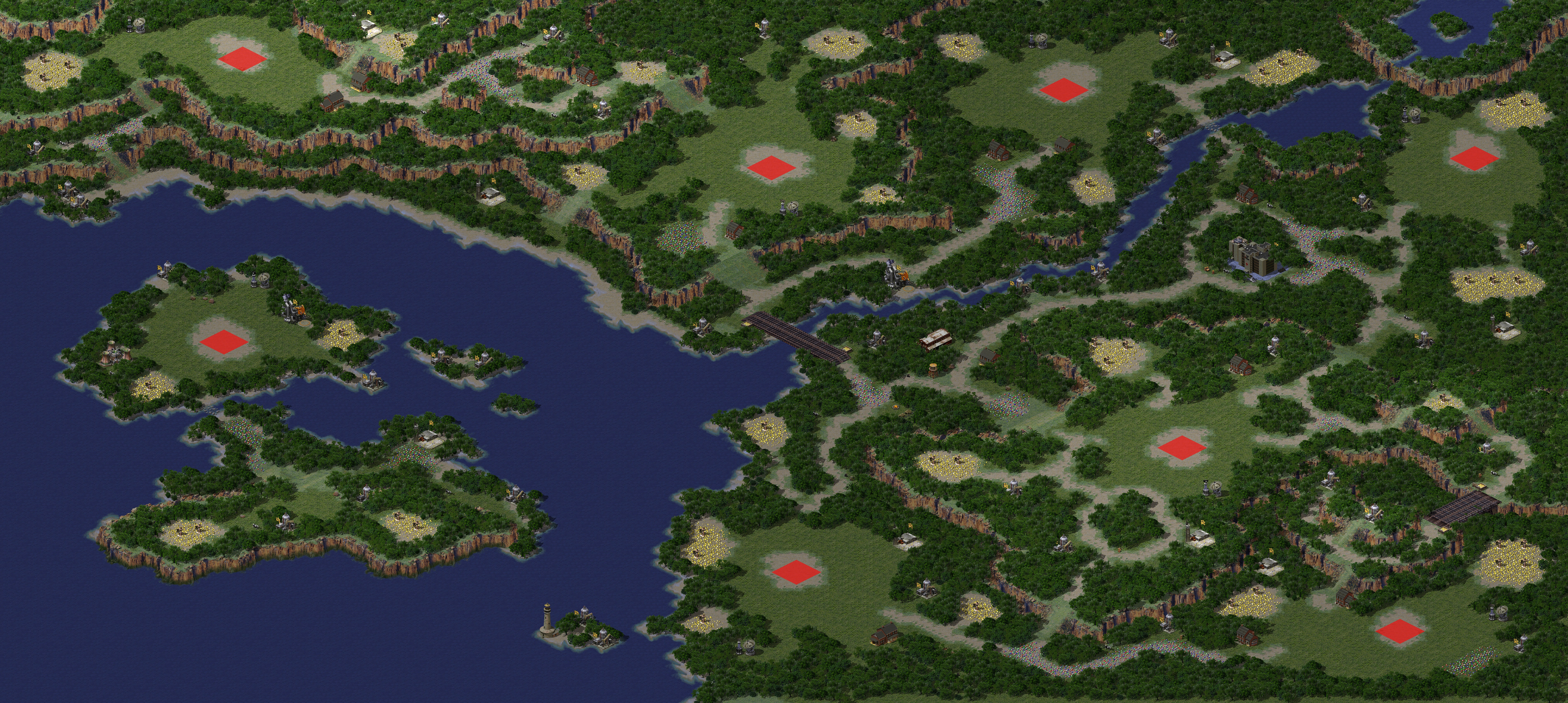 Rendered map: Lost Map 123