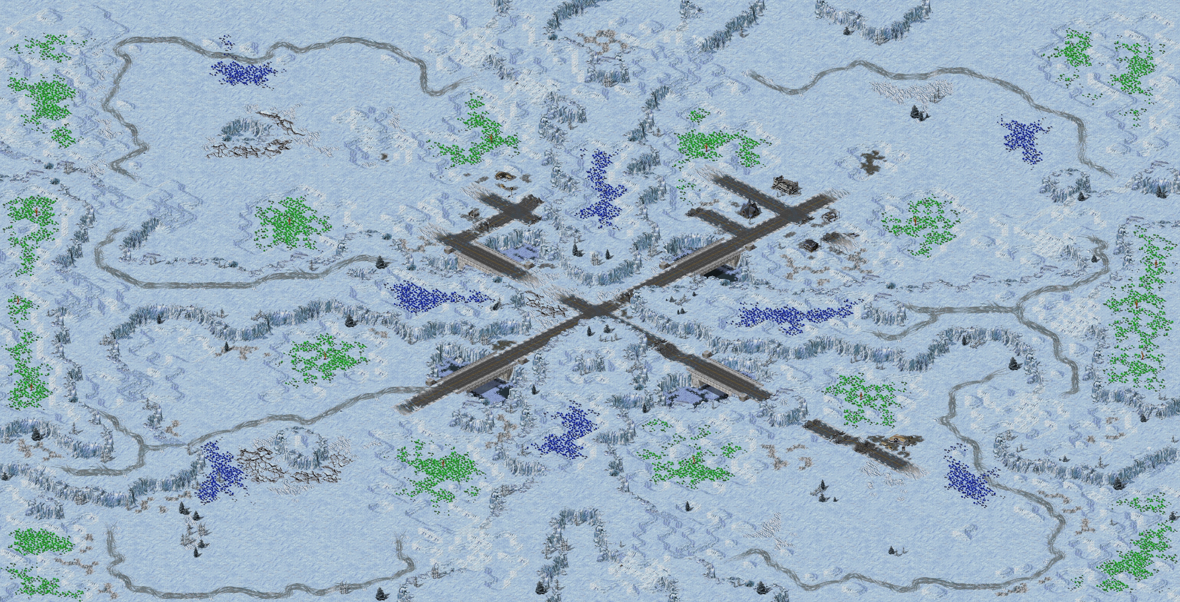 Rendered map: Permafrost