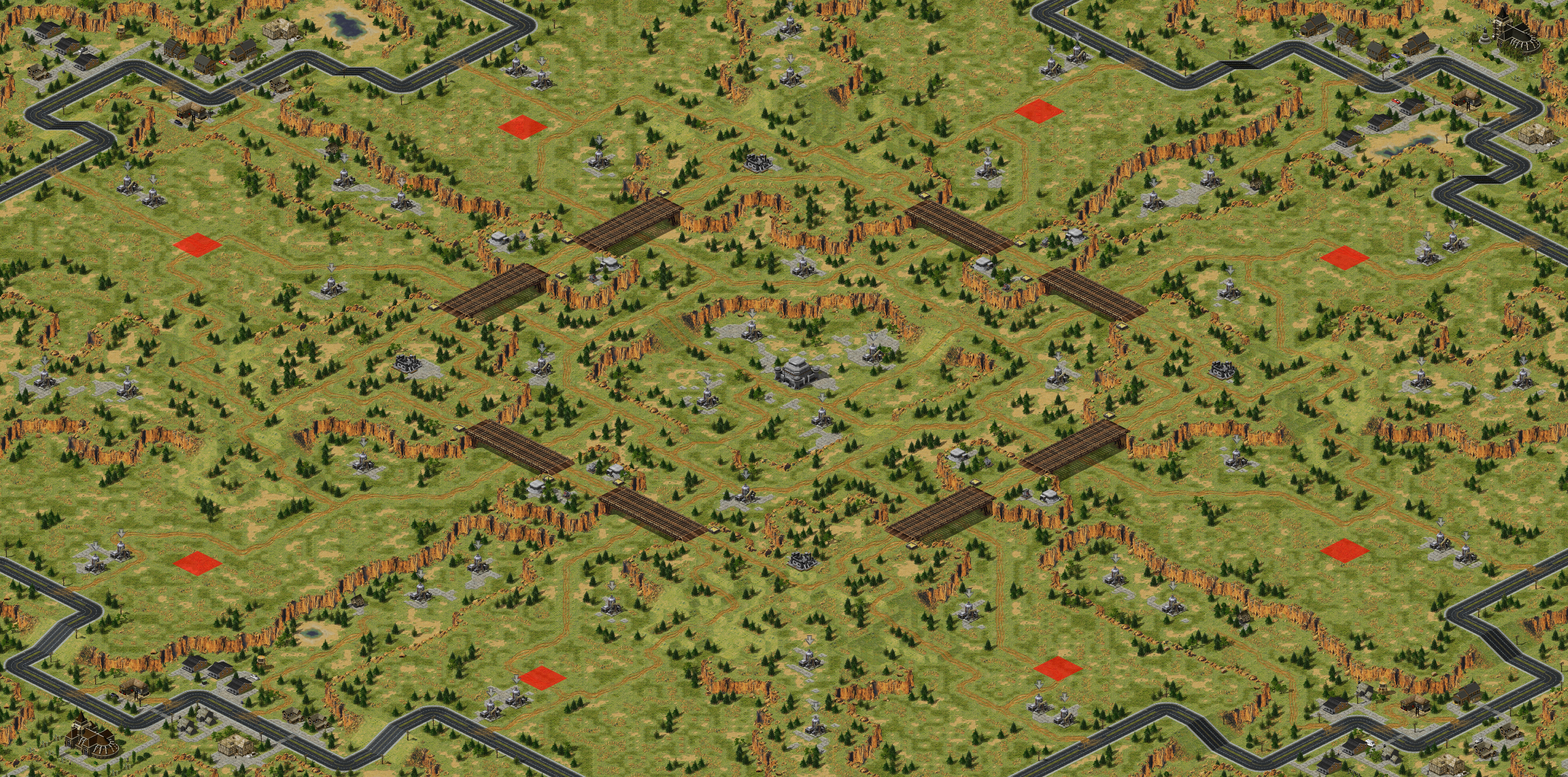 Rendered map: Ultimate Arena