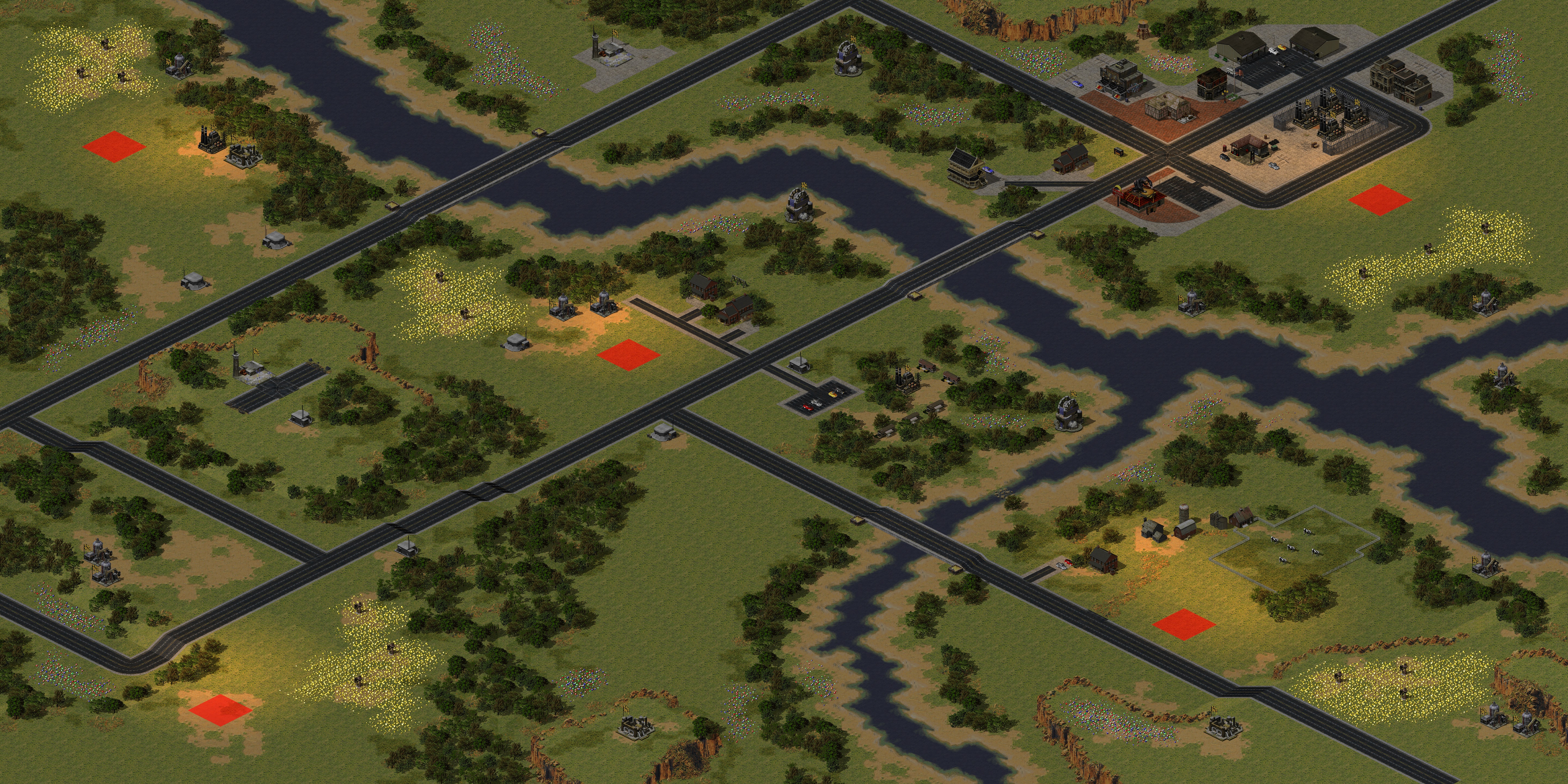 Rendered map: Lionsburg, PA