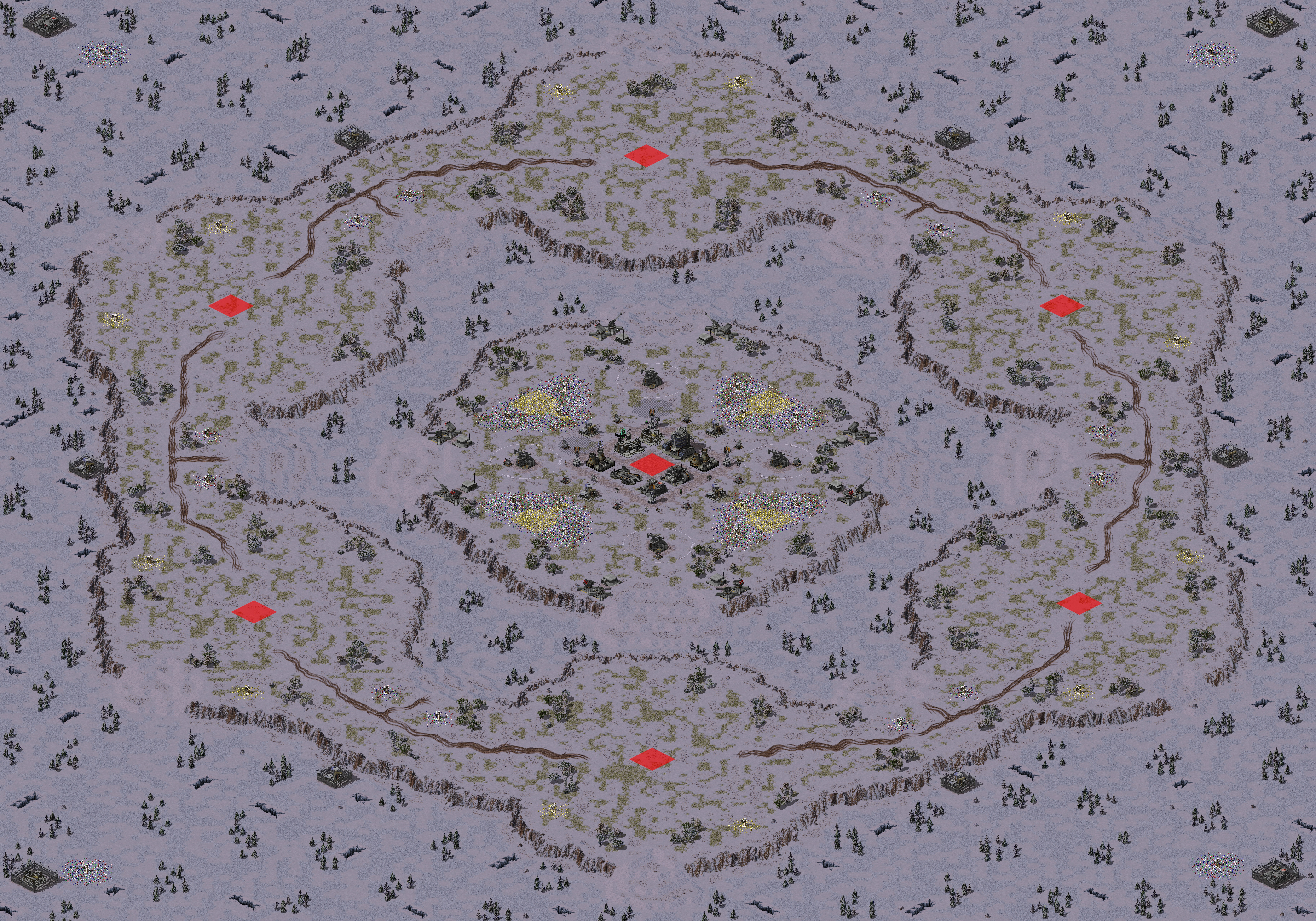 Rendered map: Ring of Death