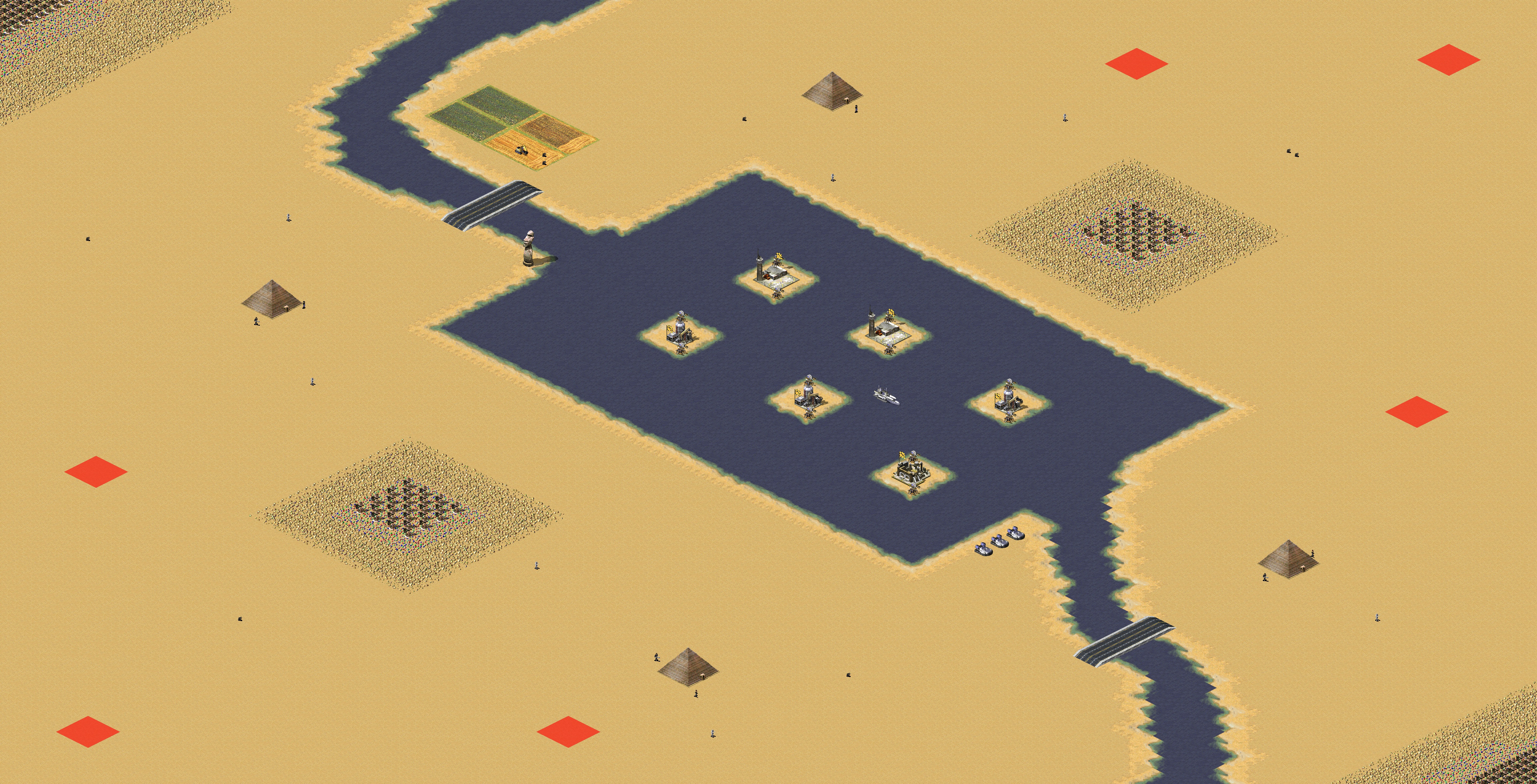 Rendered map: Pyramid Interior