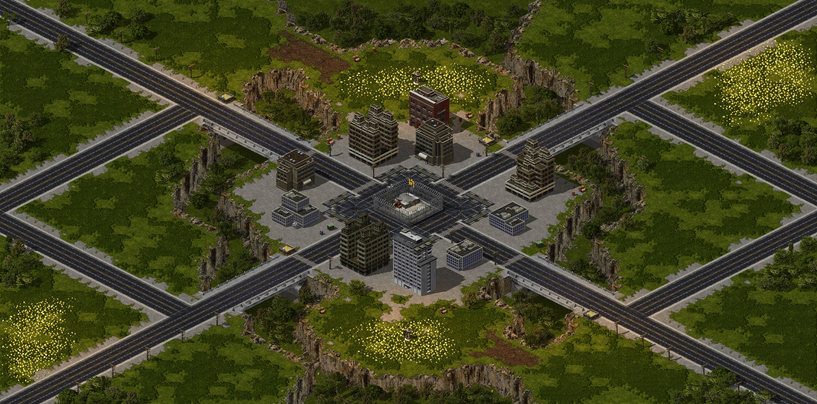 Rendered map: Urban Rush (2)