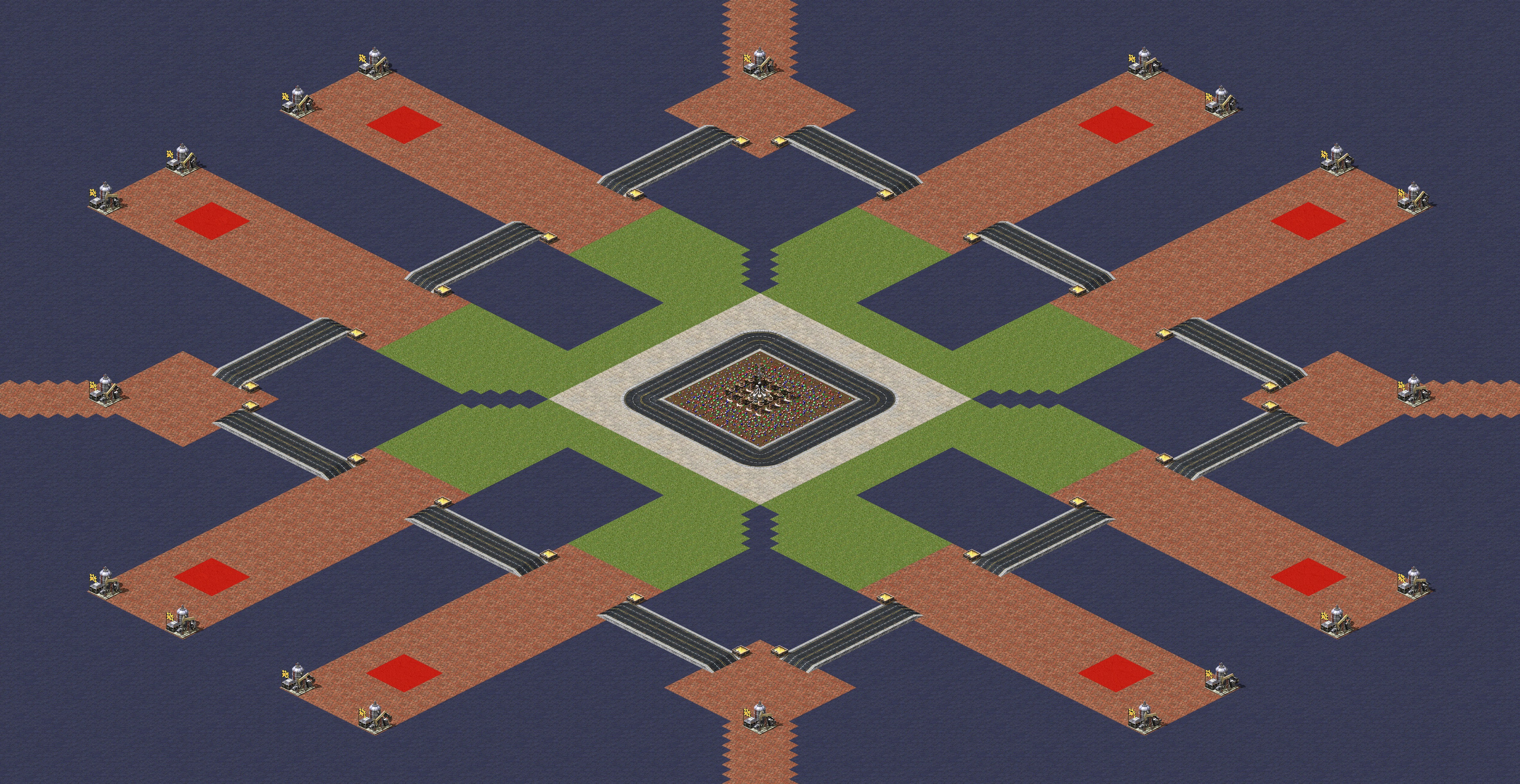 Rendered map: Bomb Patch of Land
