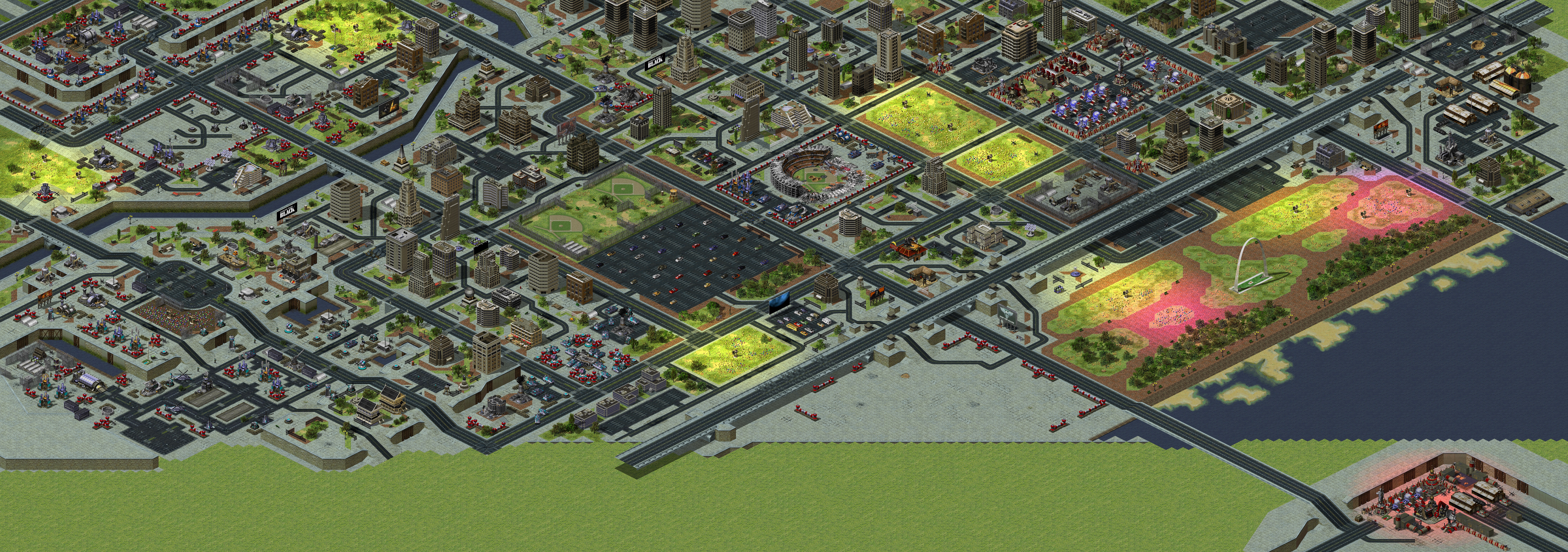 Rendered map: Soviet Mission 5: Peace Treaty