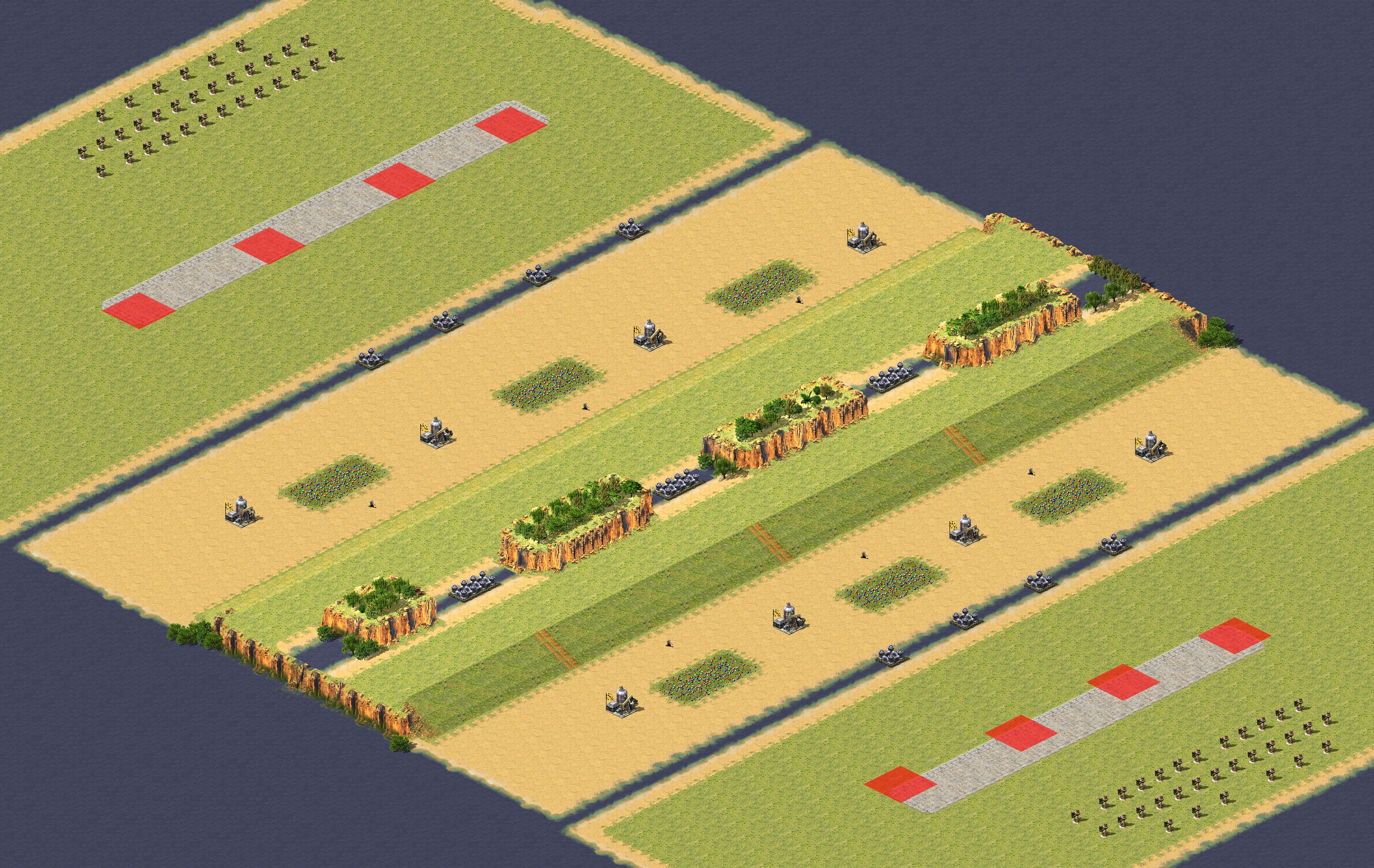 Rendered map: Ceasefire Line 4v4