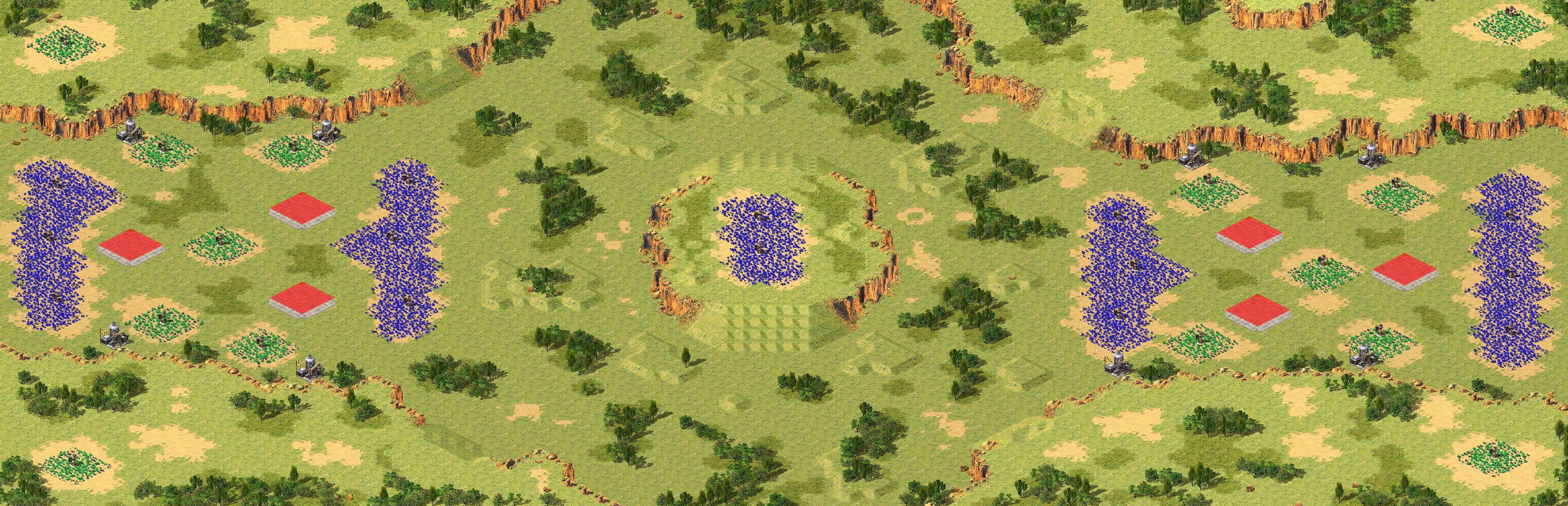 Rendered map: Offense Defense