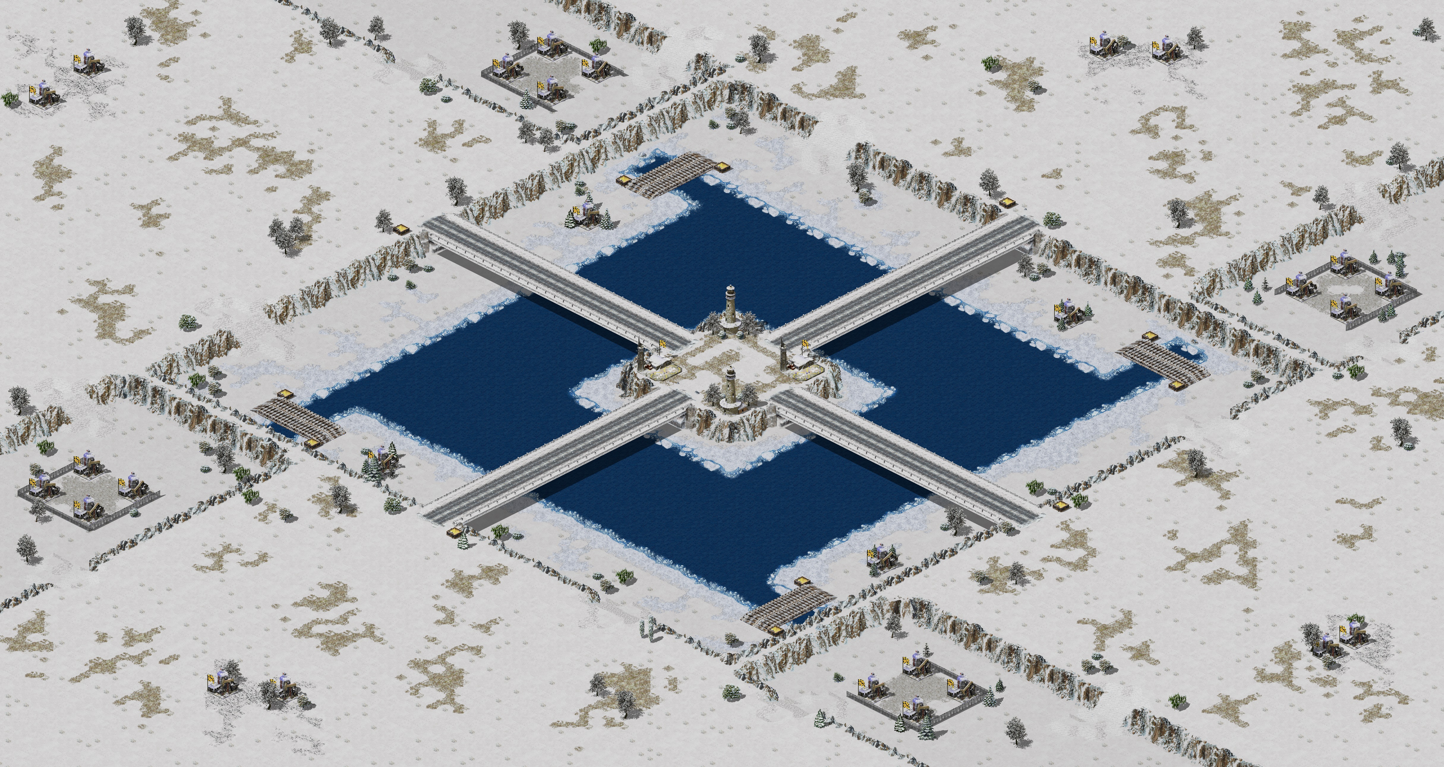 Rendered map: Official Tournament Map (4) (Megawealth)