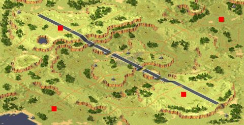Rendered preview of Pitted Heights