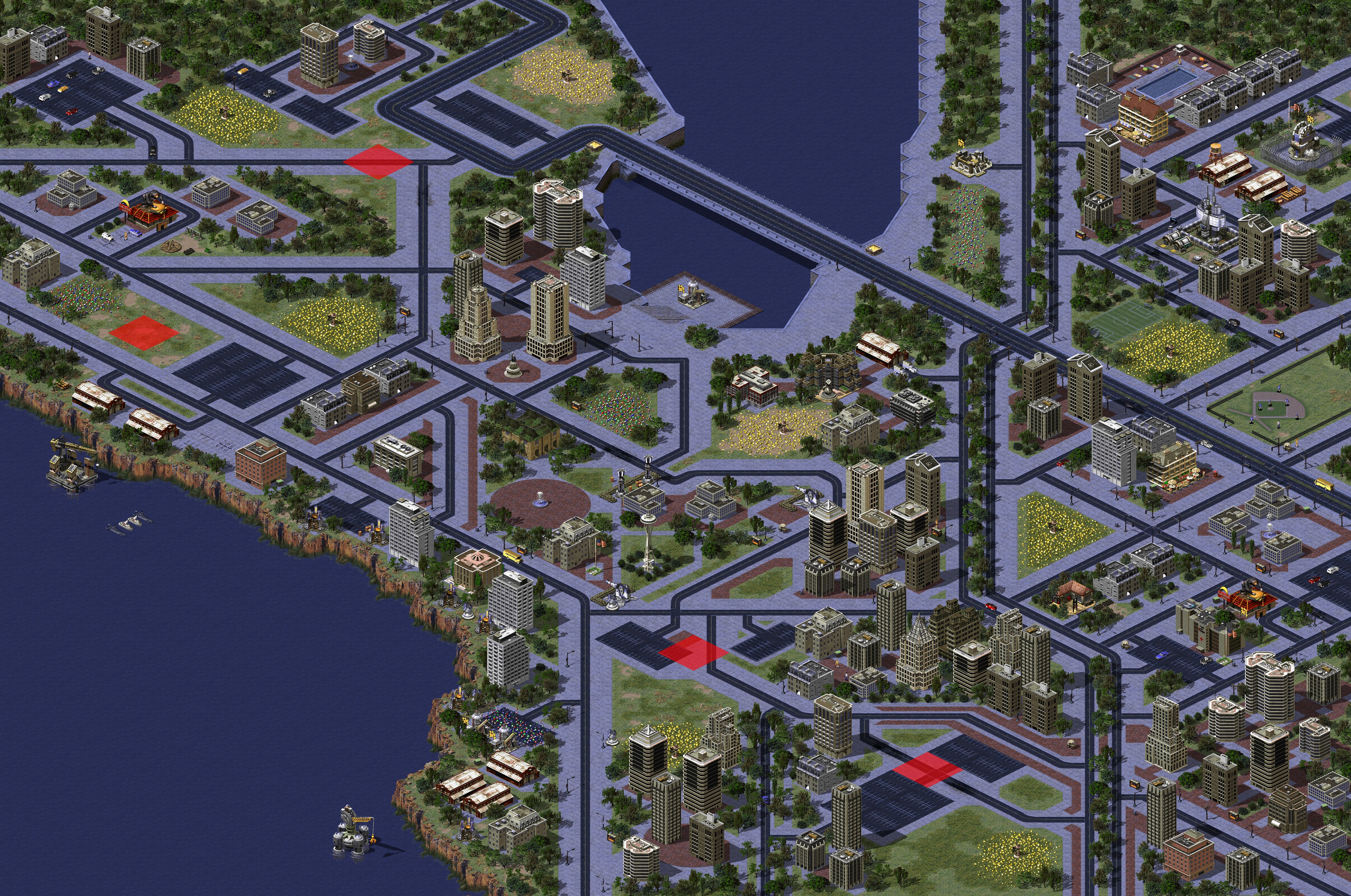 Rendered map: Campaign 2 Map 1
