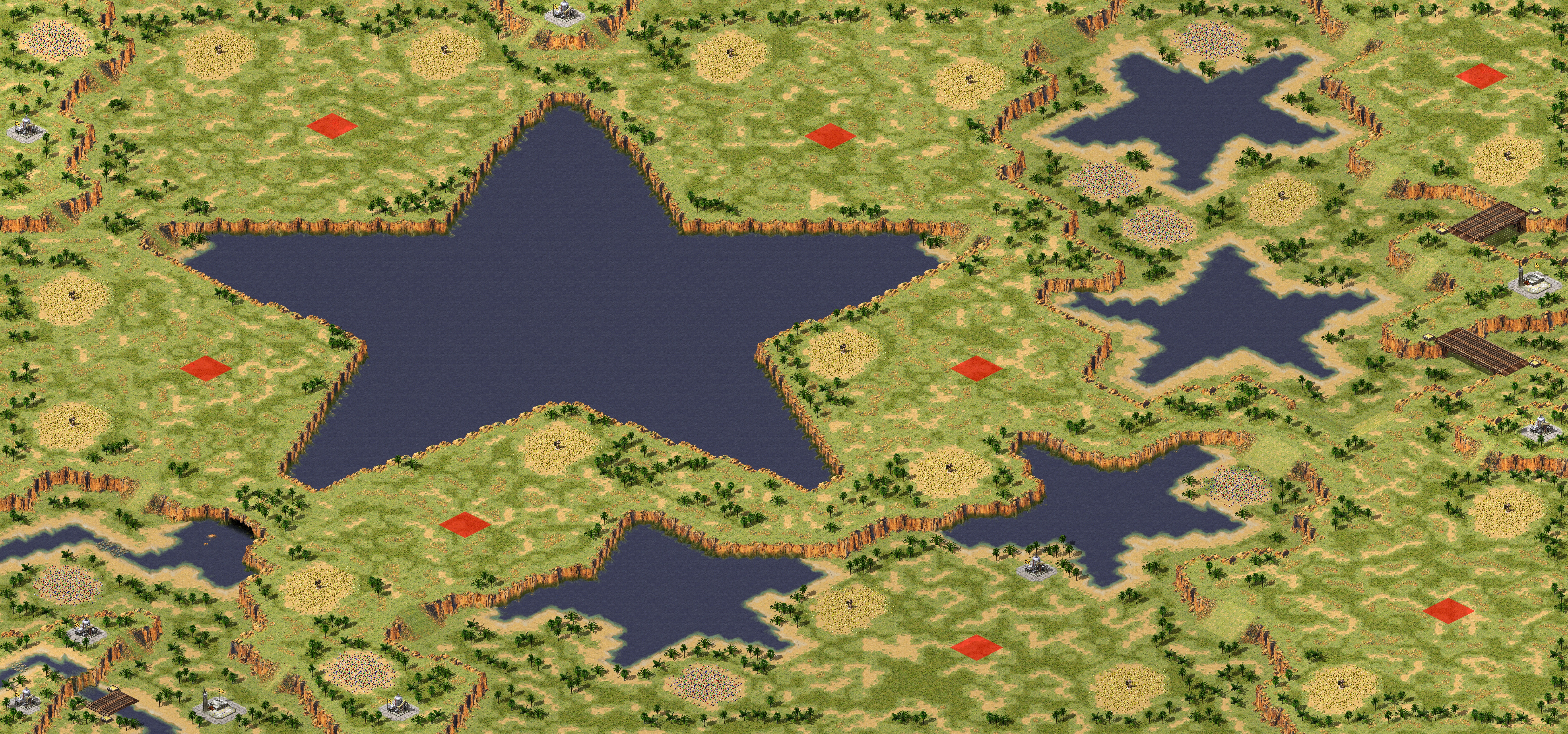 Rendered map: Five Star Lake