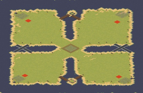 Rendered preview of 4v Base Oil Well