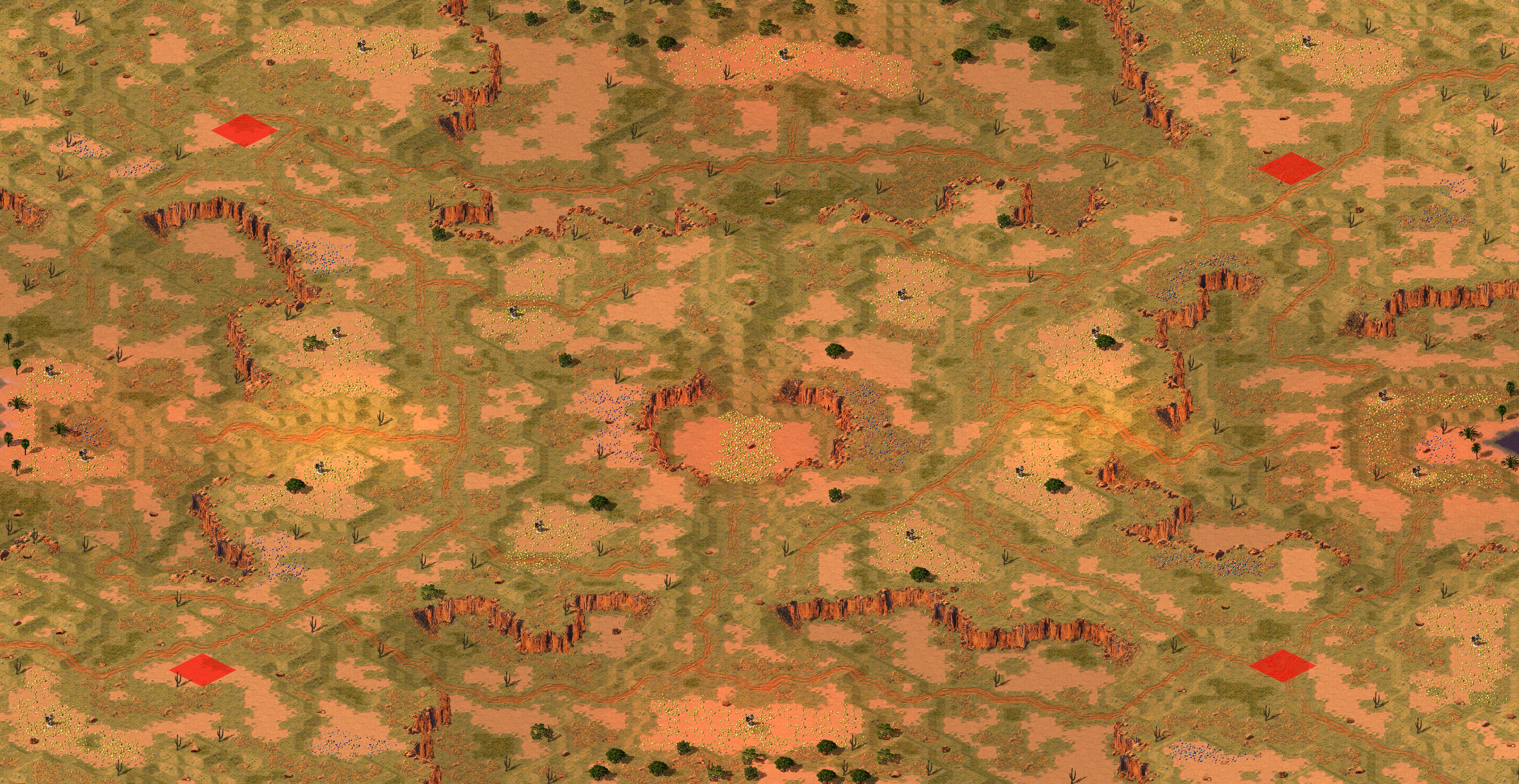 Rendered map: Red Valley