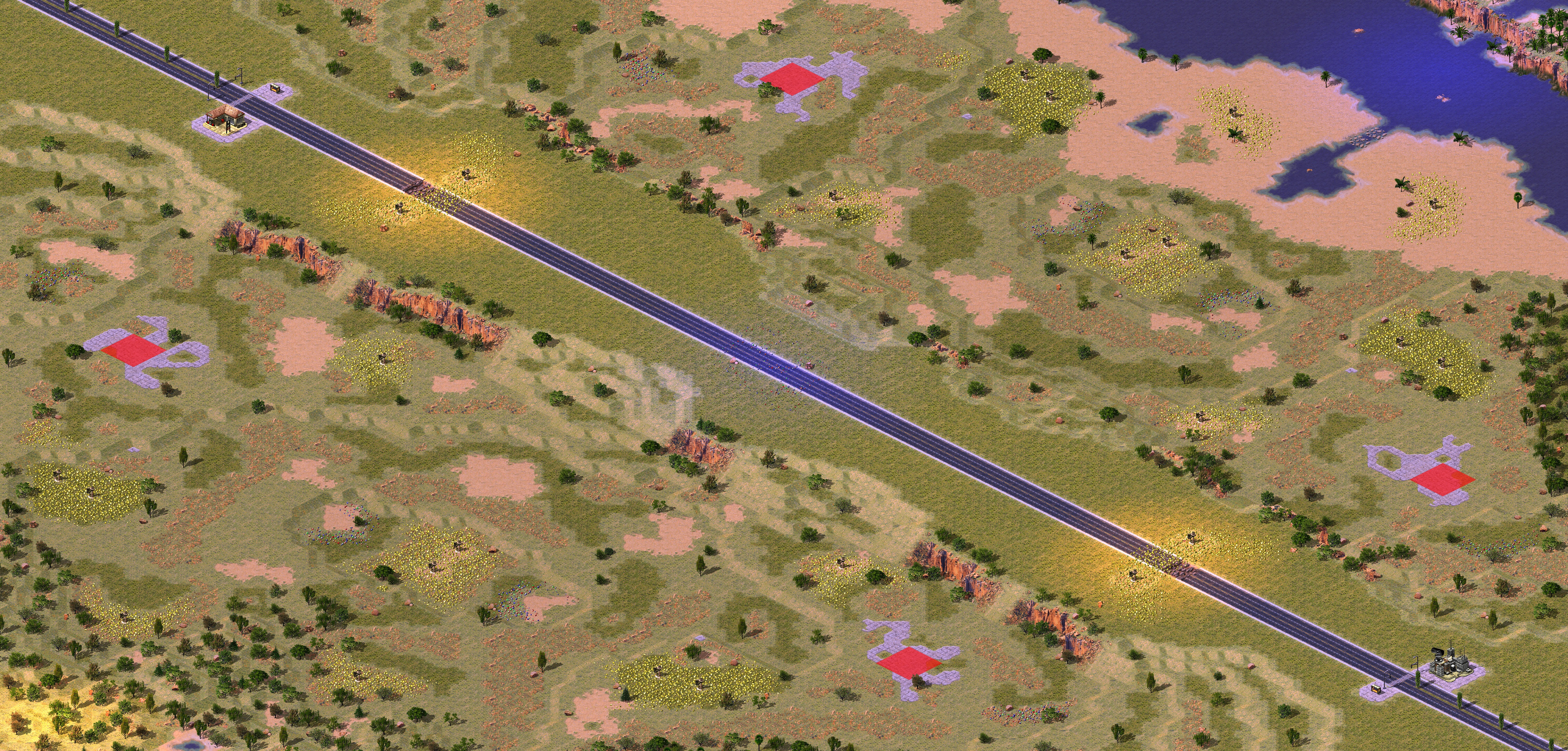 Rendered map: 一线生机 - 尤复赛事