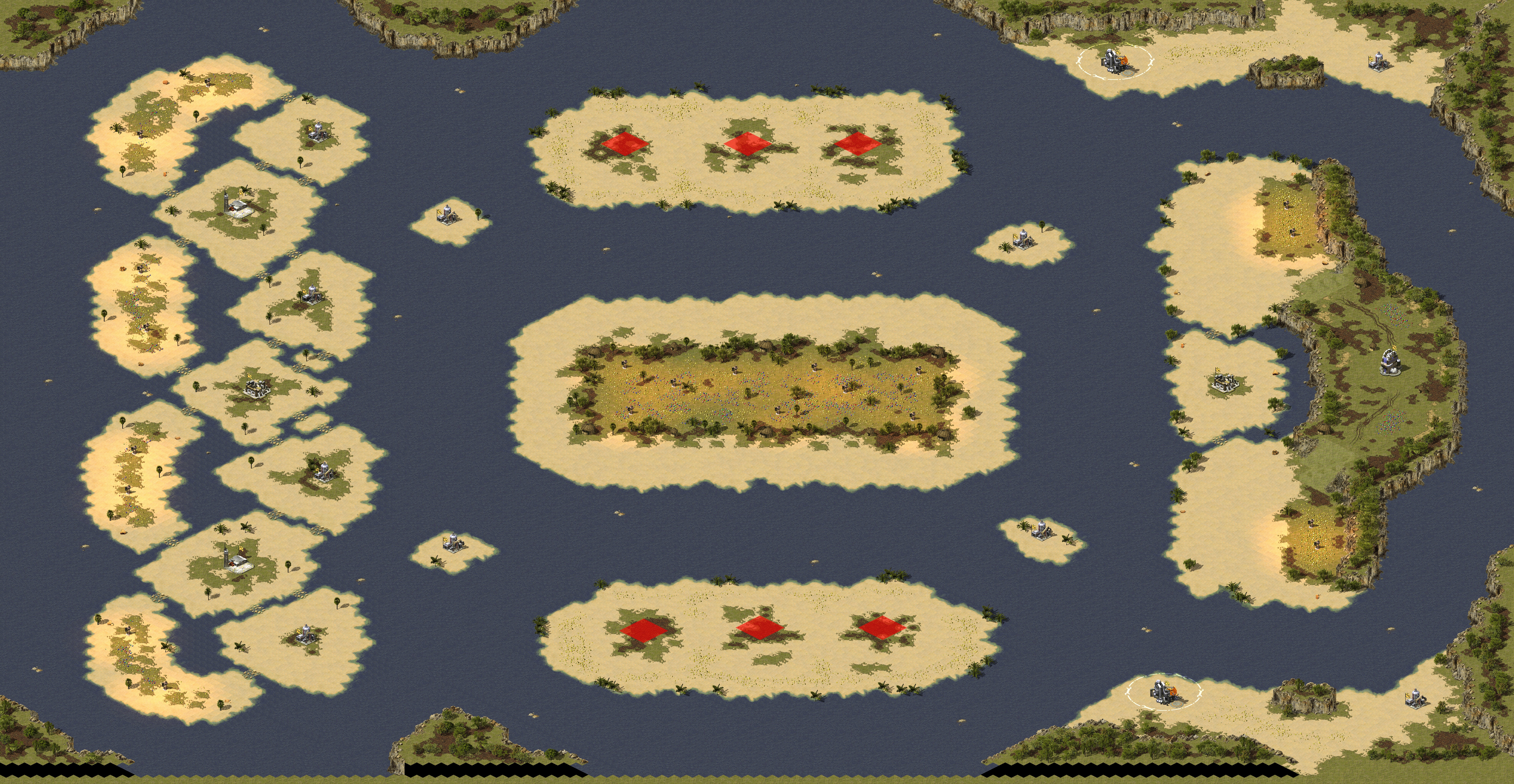 Rendered map: Conquest of Paradise (2-6)