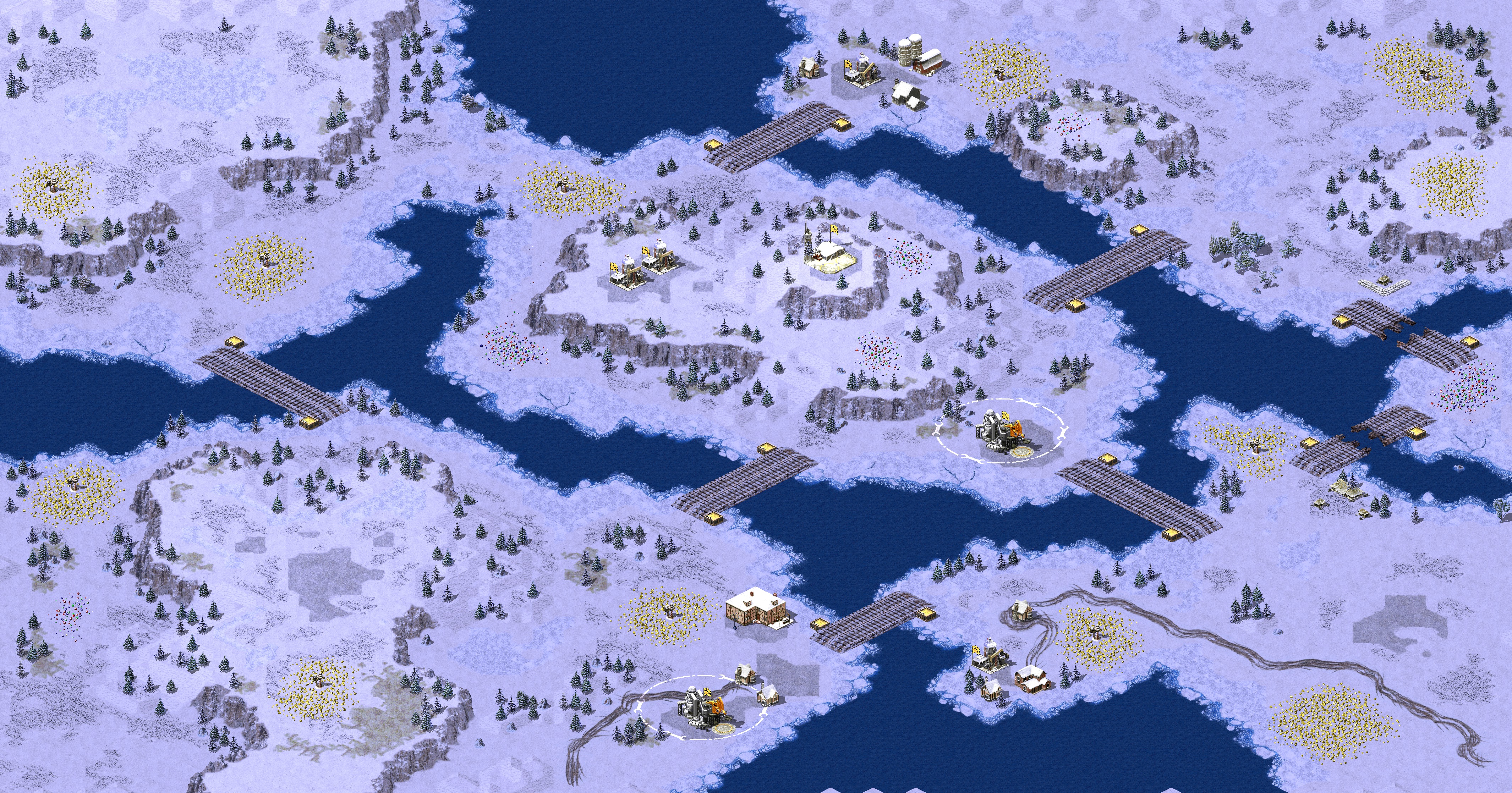 Rendered map: Shrapnel Mountain