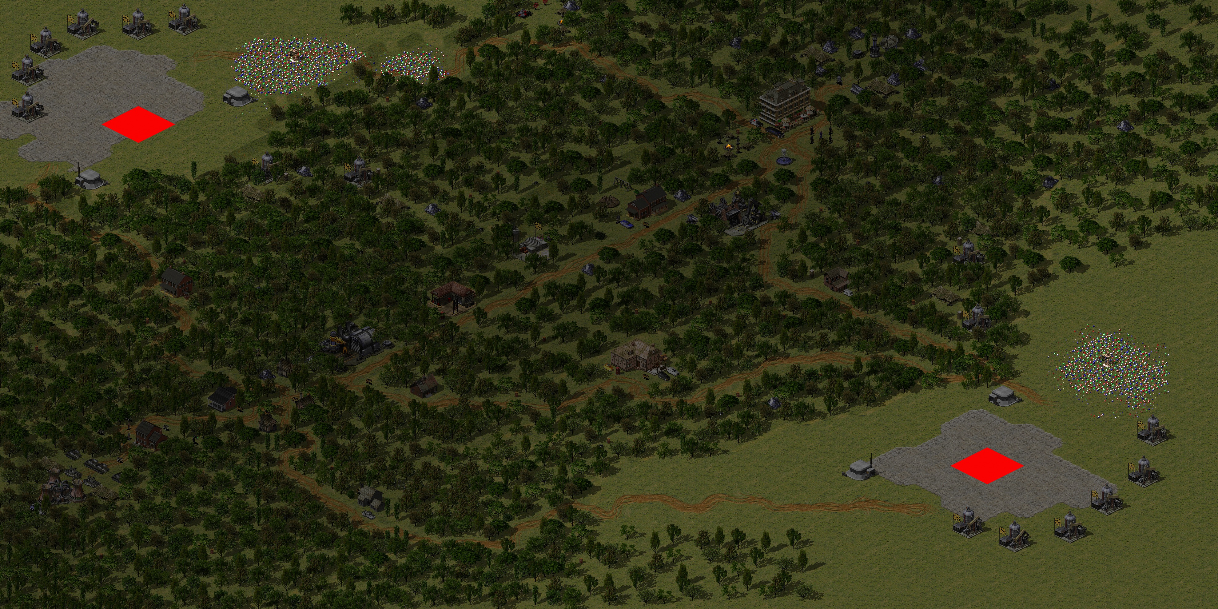 Rendered map: Deep Forest