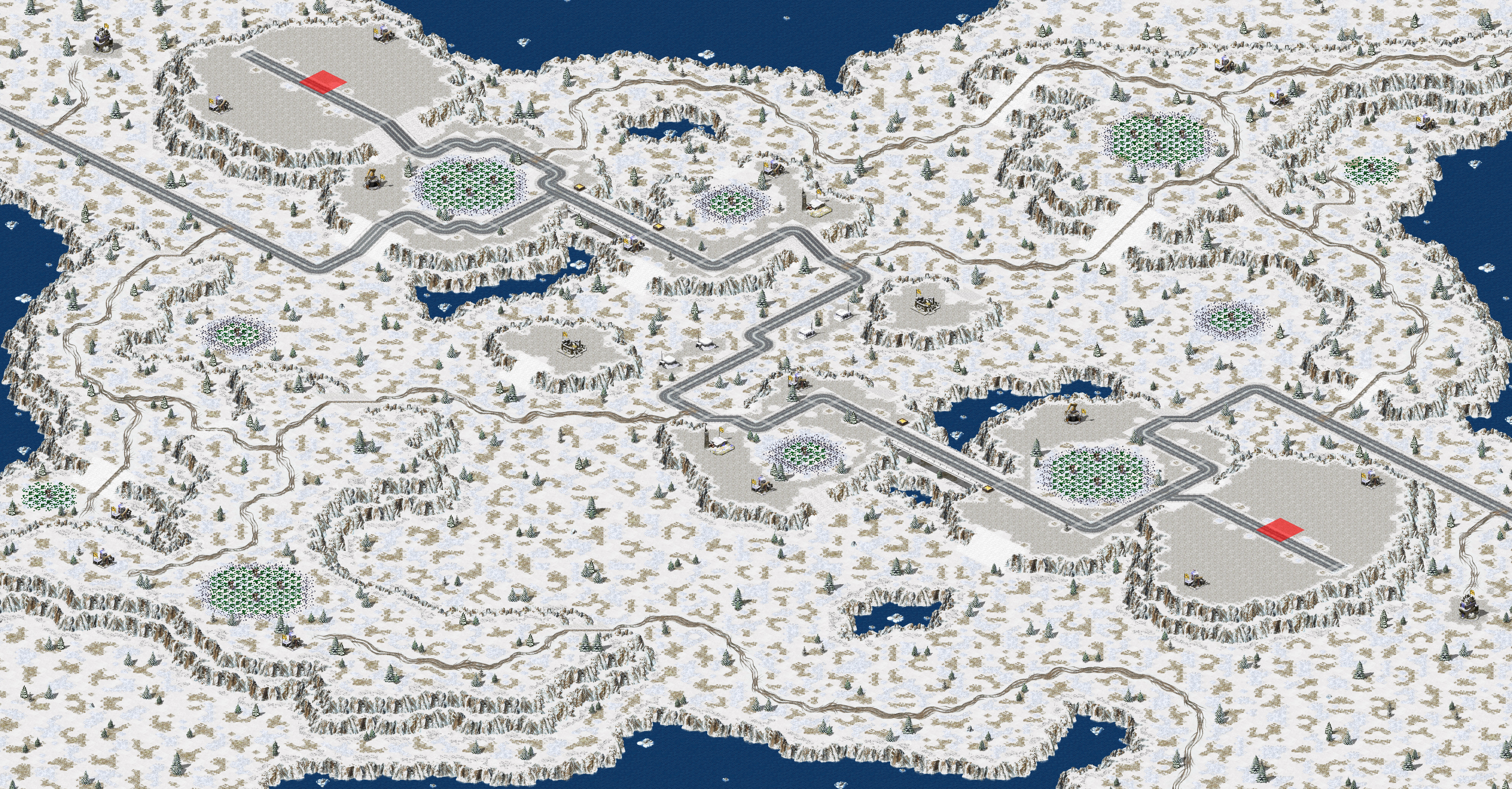 Rendered map: Icebound Fray
