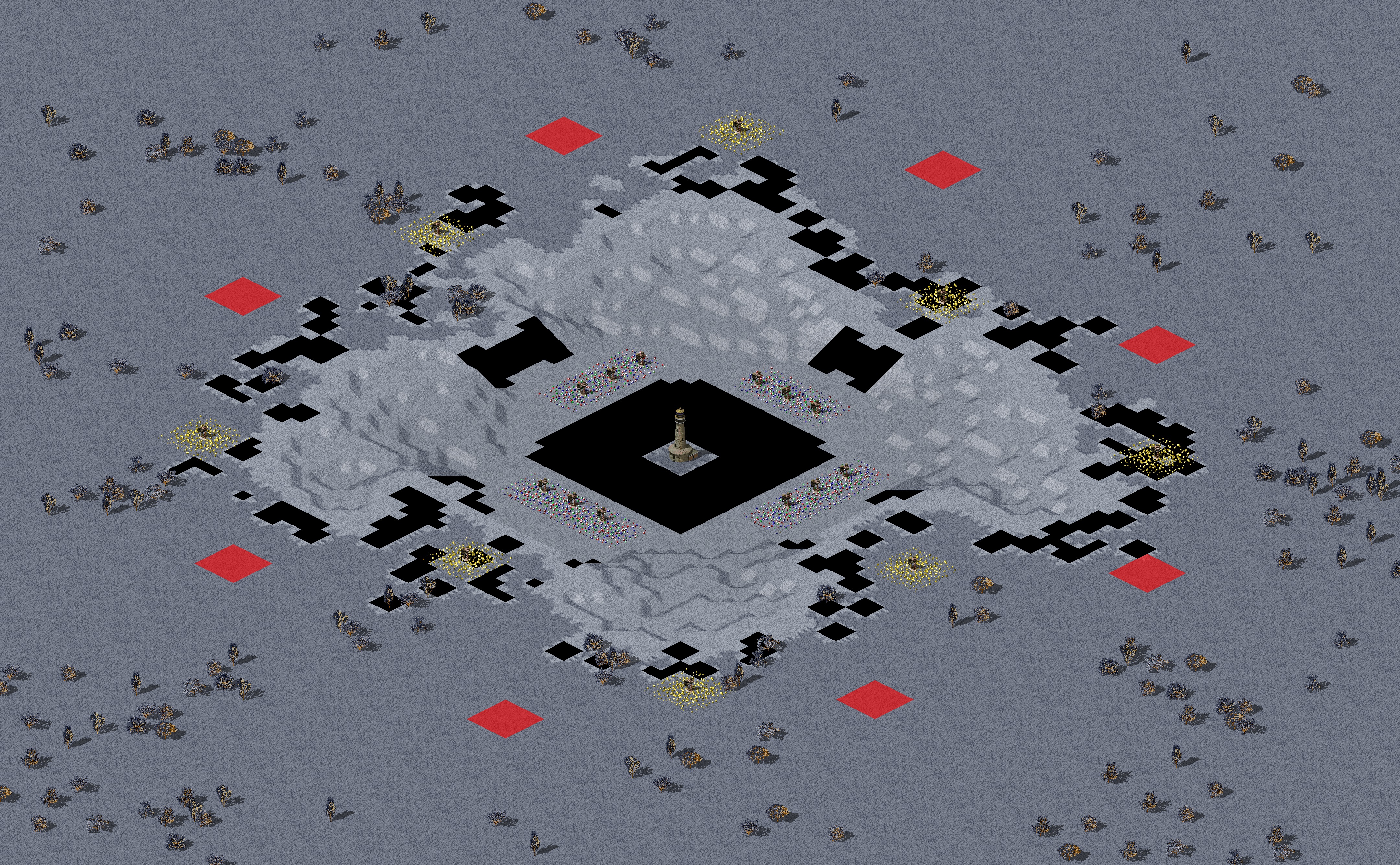 Rendered map: Starry Islet
