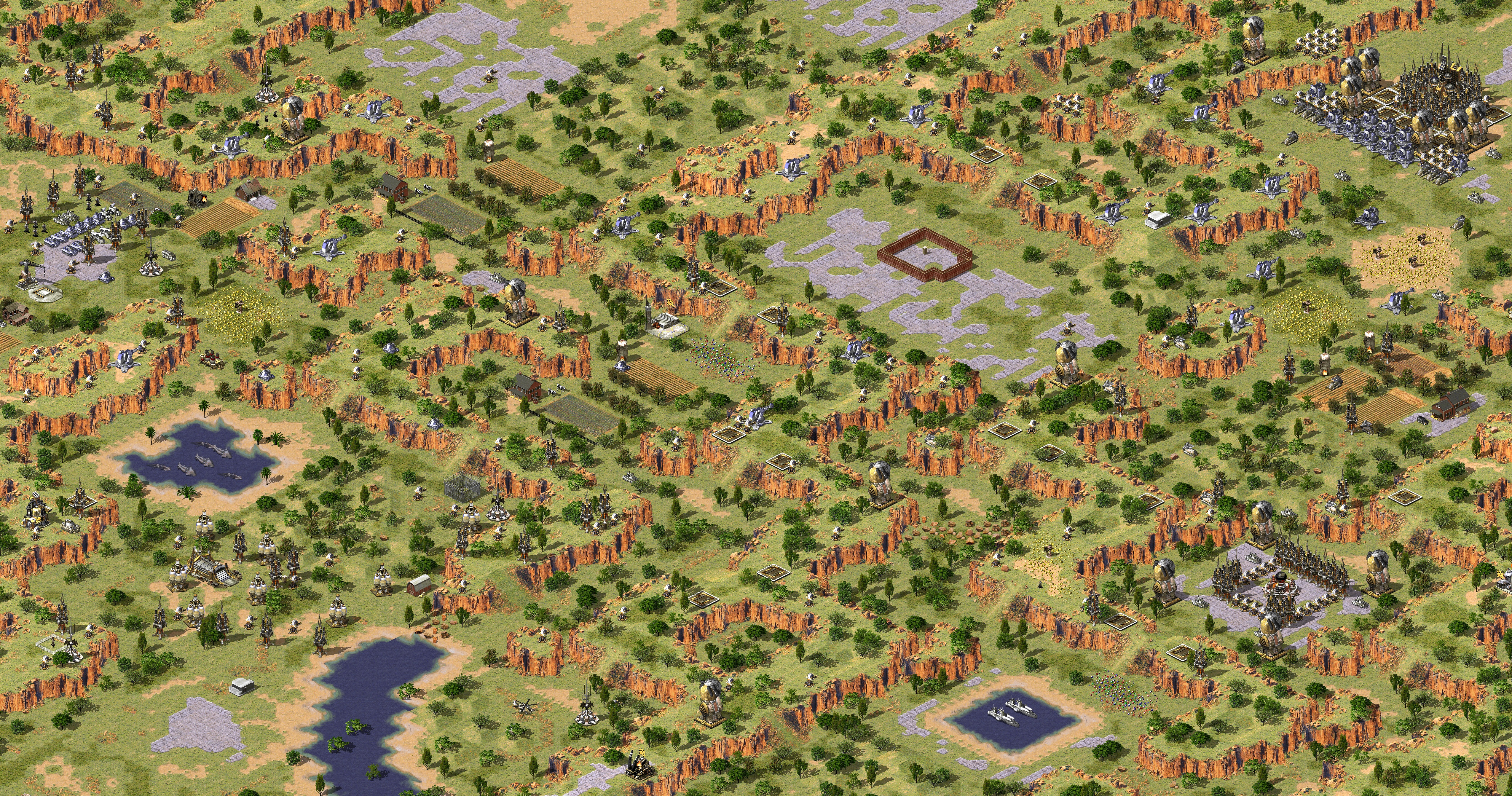 Rendered map: fangong