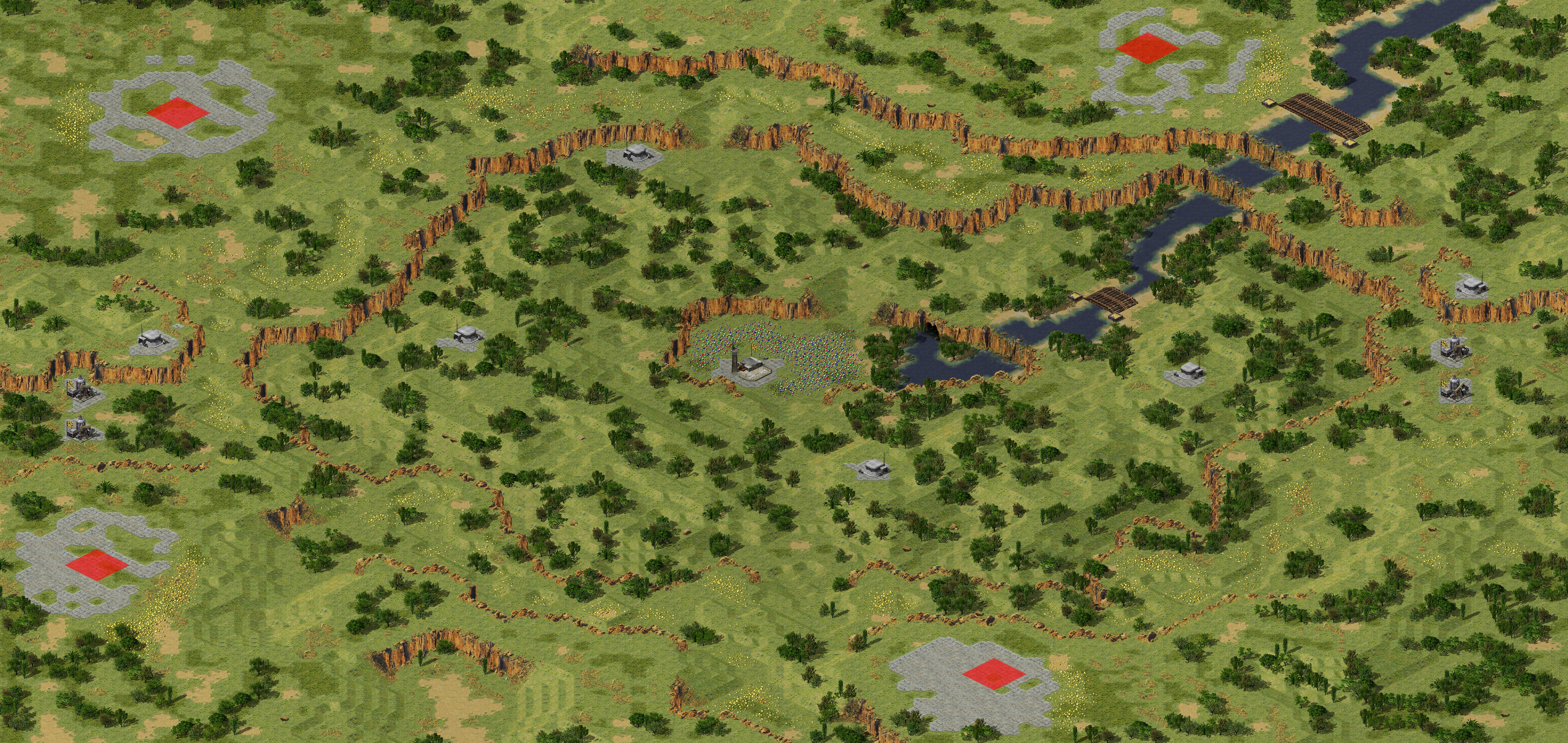 Rendered map: Hole Commandos