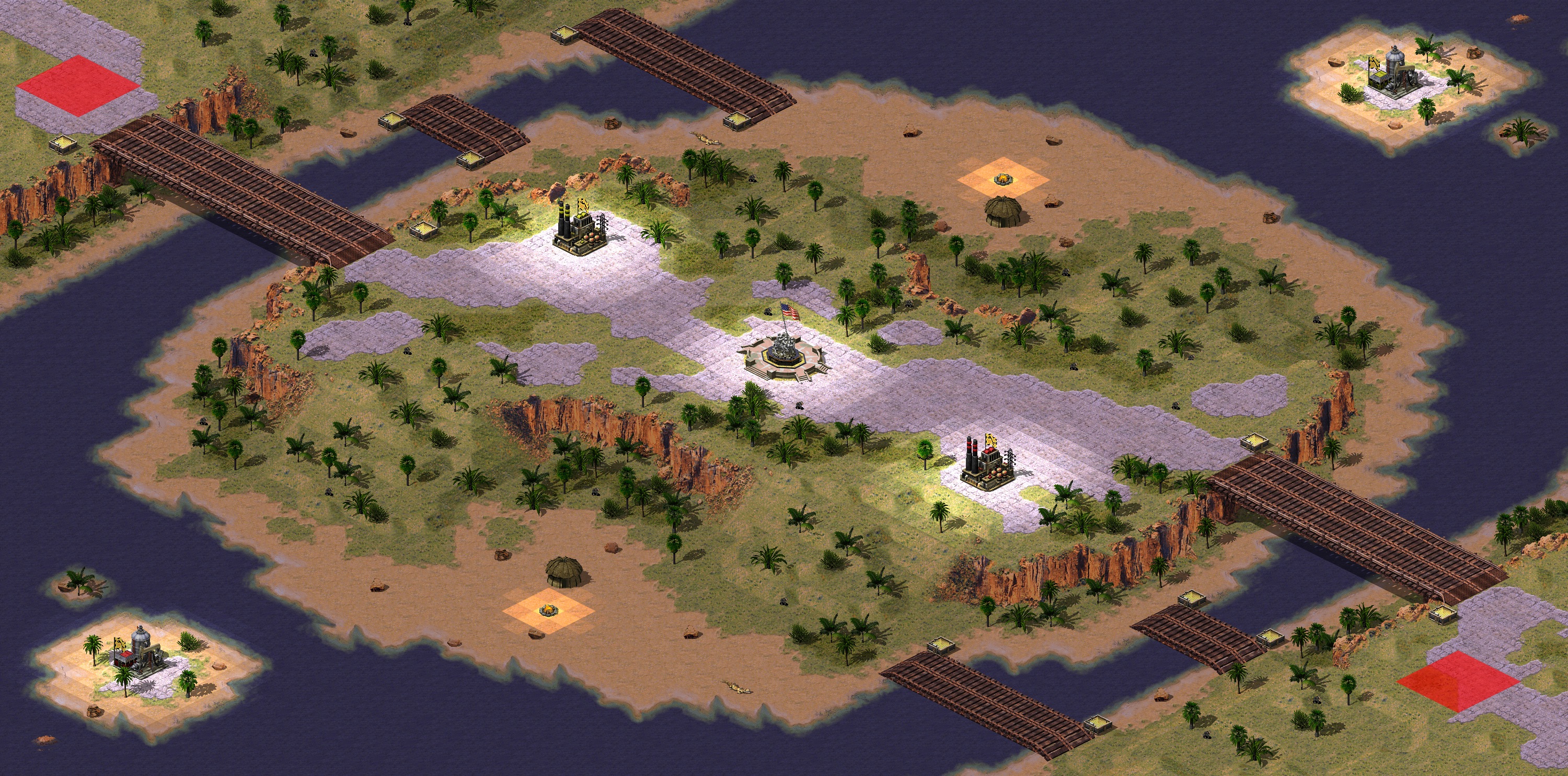 Rendered map: Specific Island