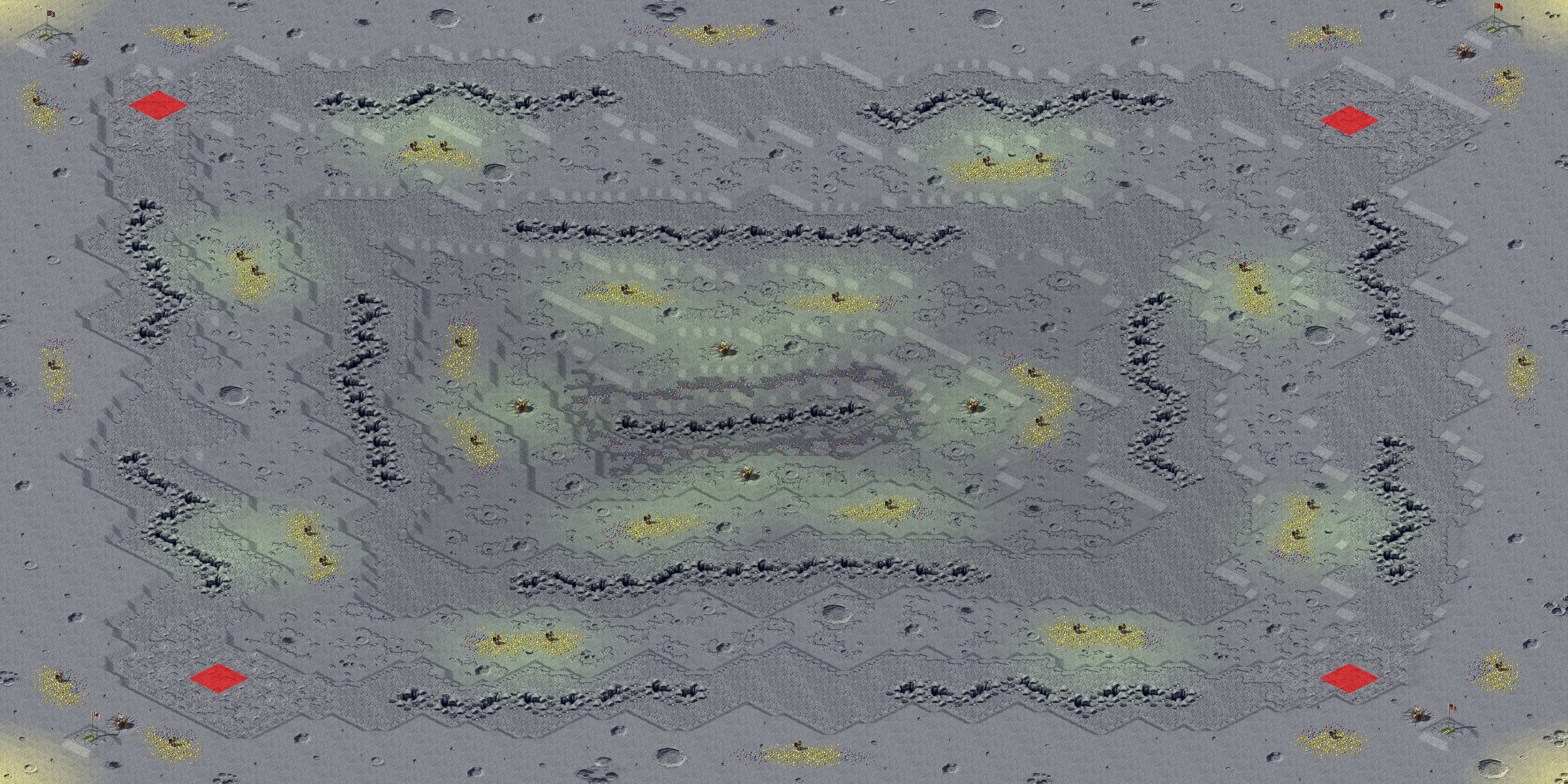 Rendered map: Space Race