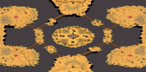Rendered preview of Desert in Floods