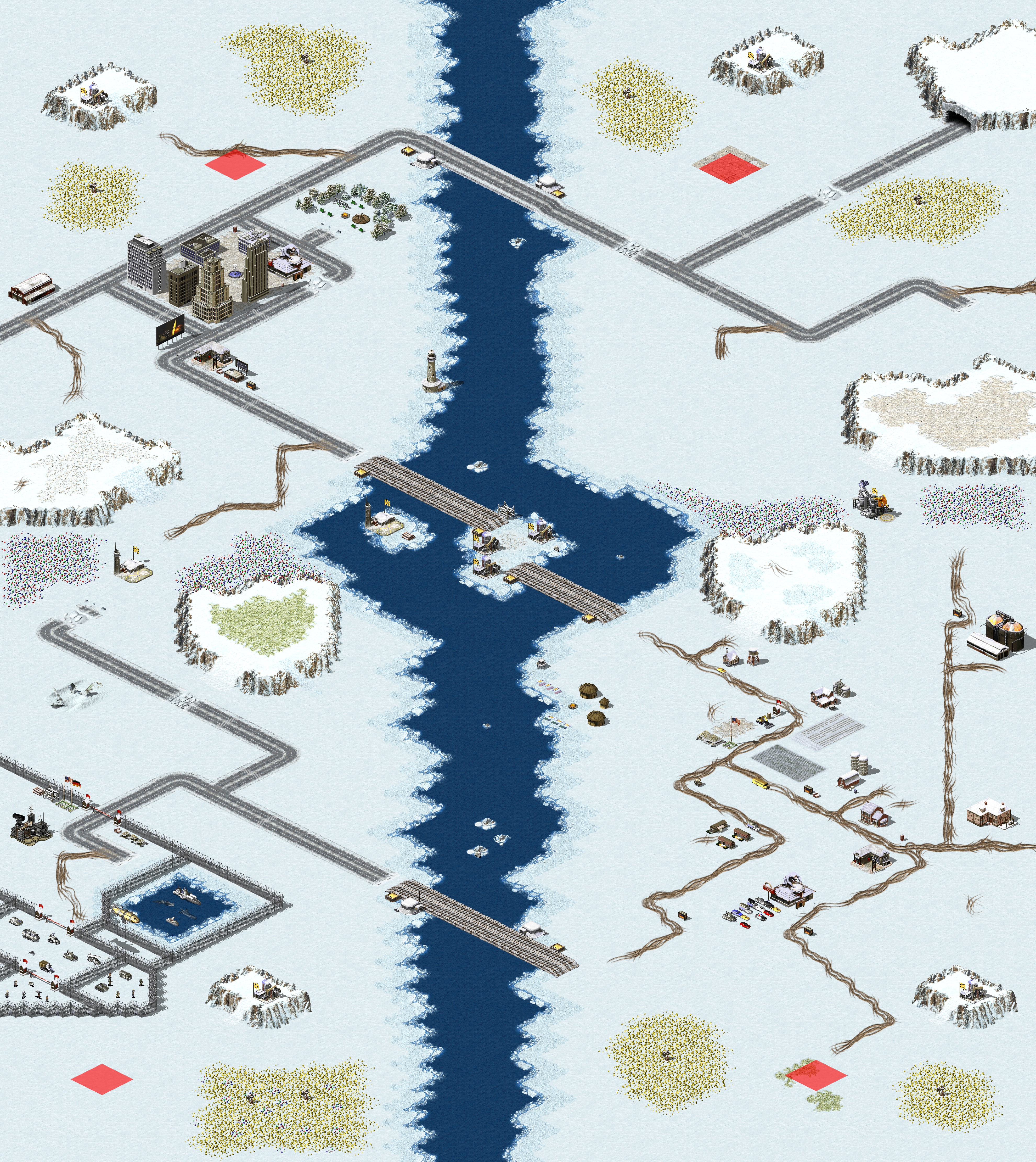Rendered map: Regular Fit