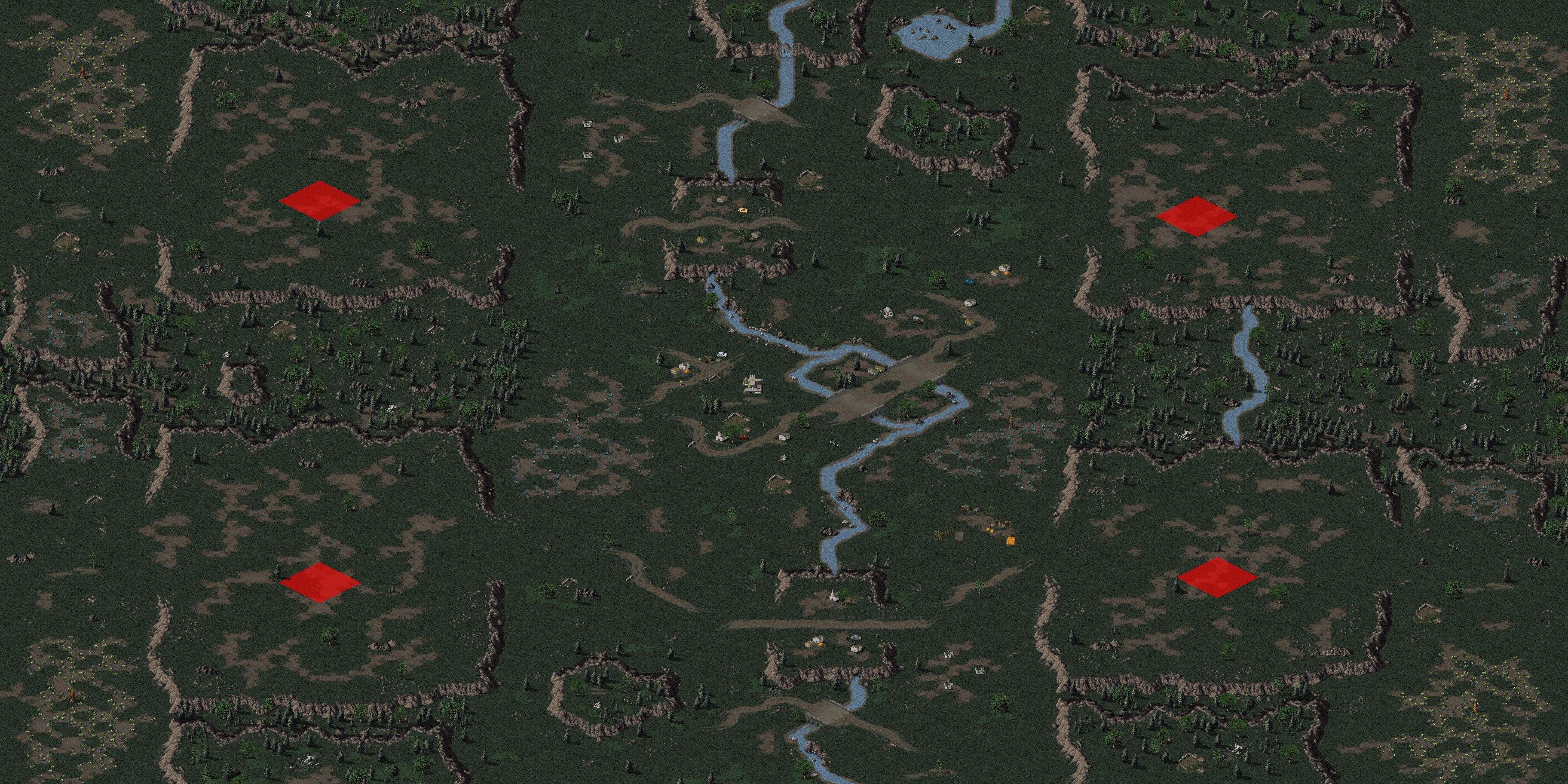 Rendered map: Back County
