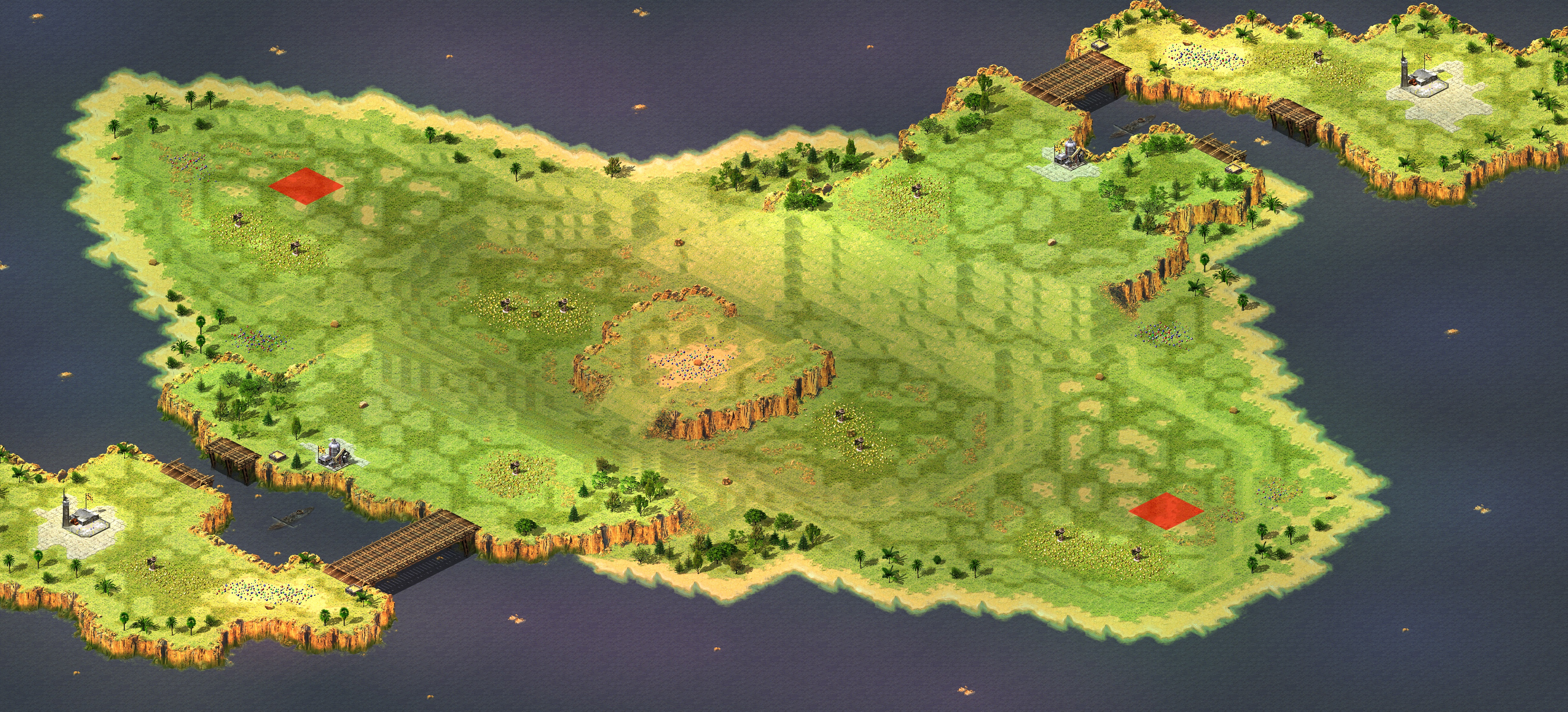 Rendered map: Buffed - Emerald Island