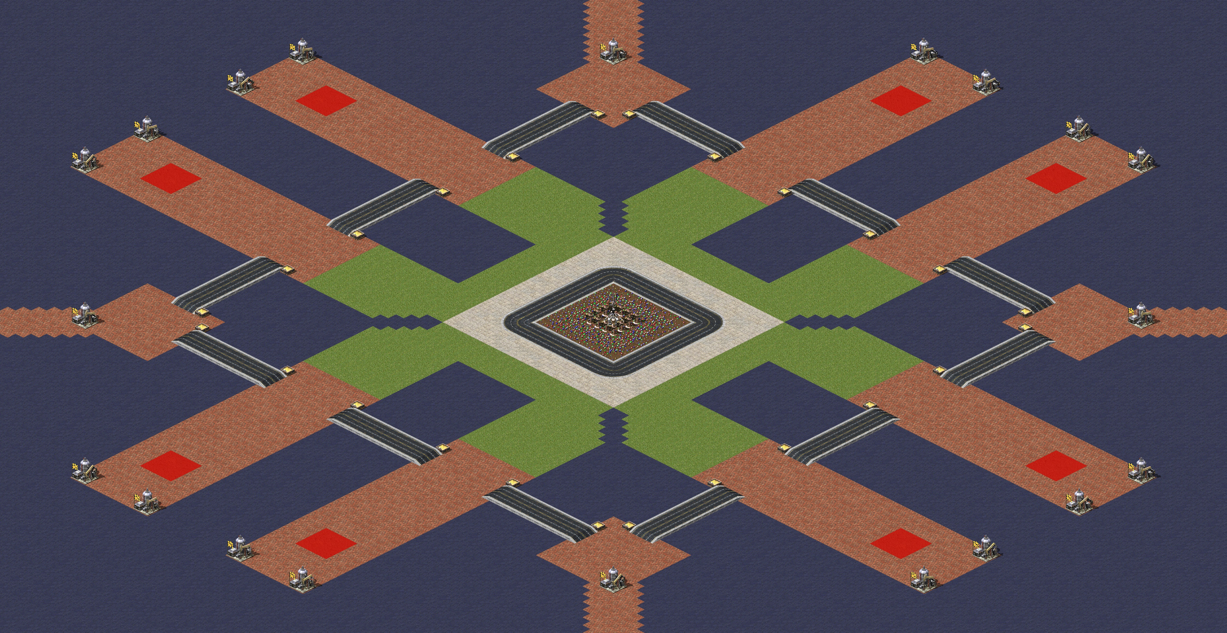 Rendered map: Bomb Patch of Land