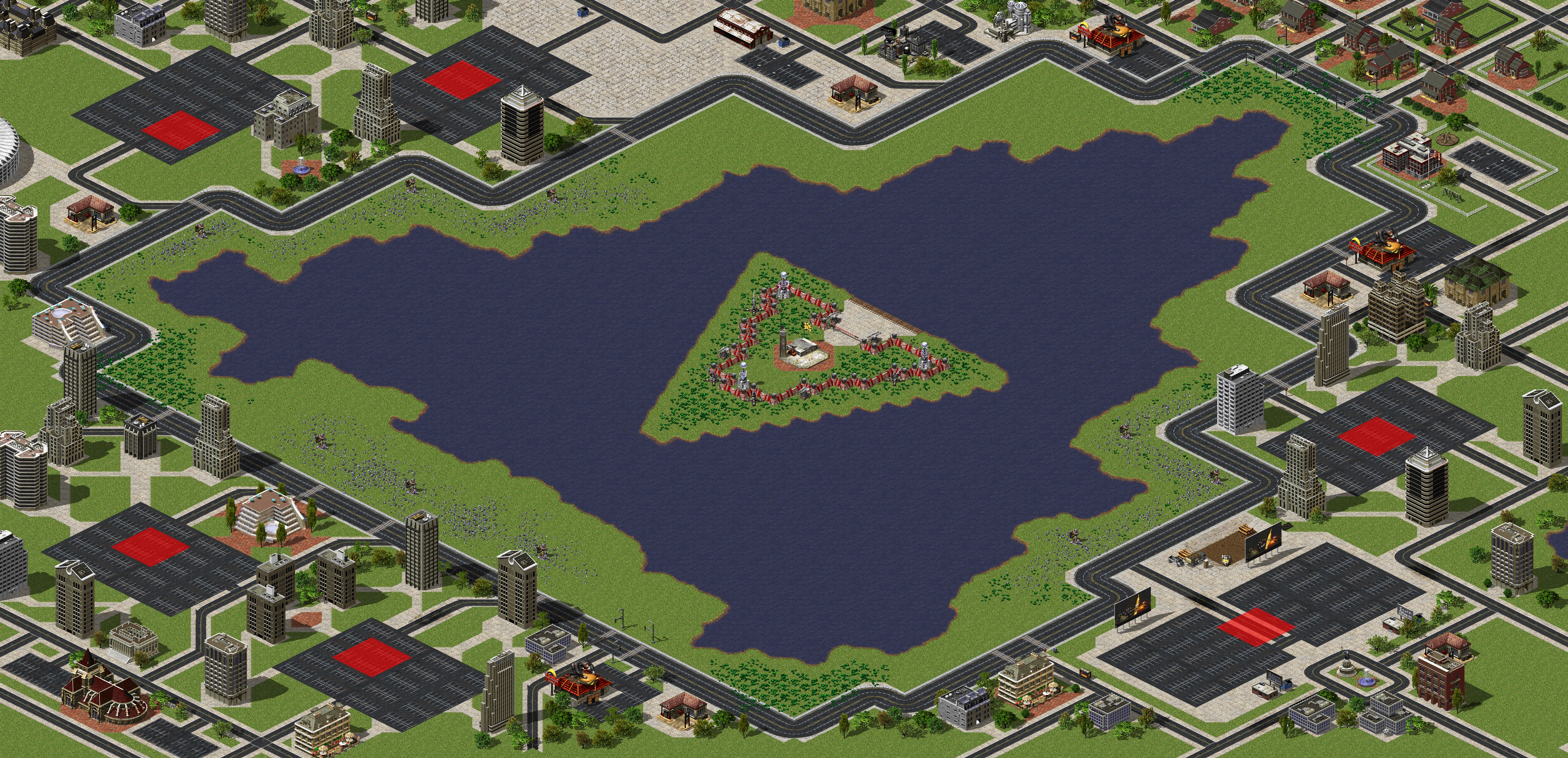 Rendered map: Bermuda Triangle