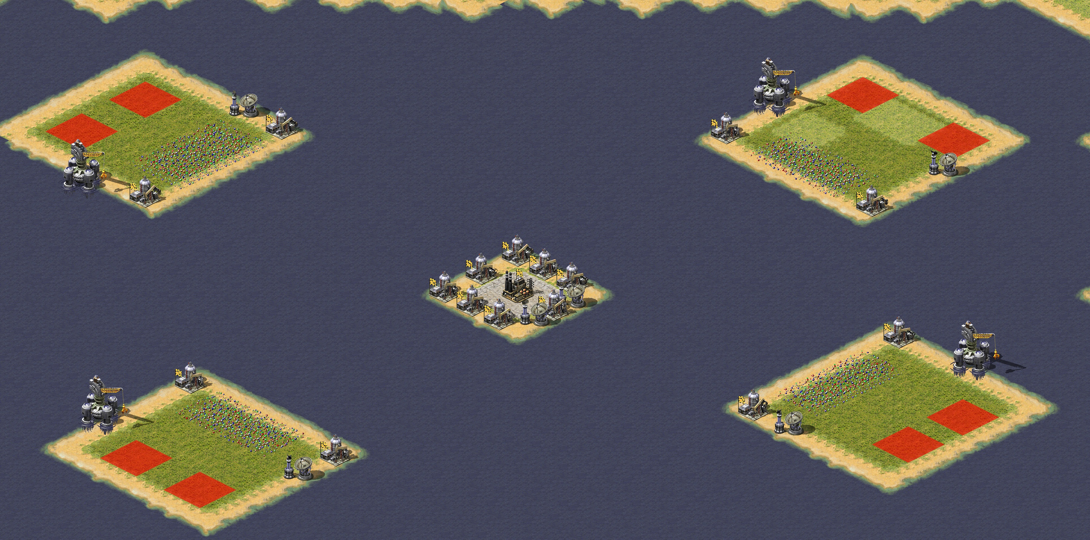 Rendered map: 2v2v2v2 Showdown