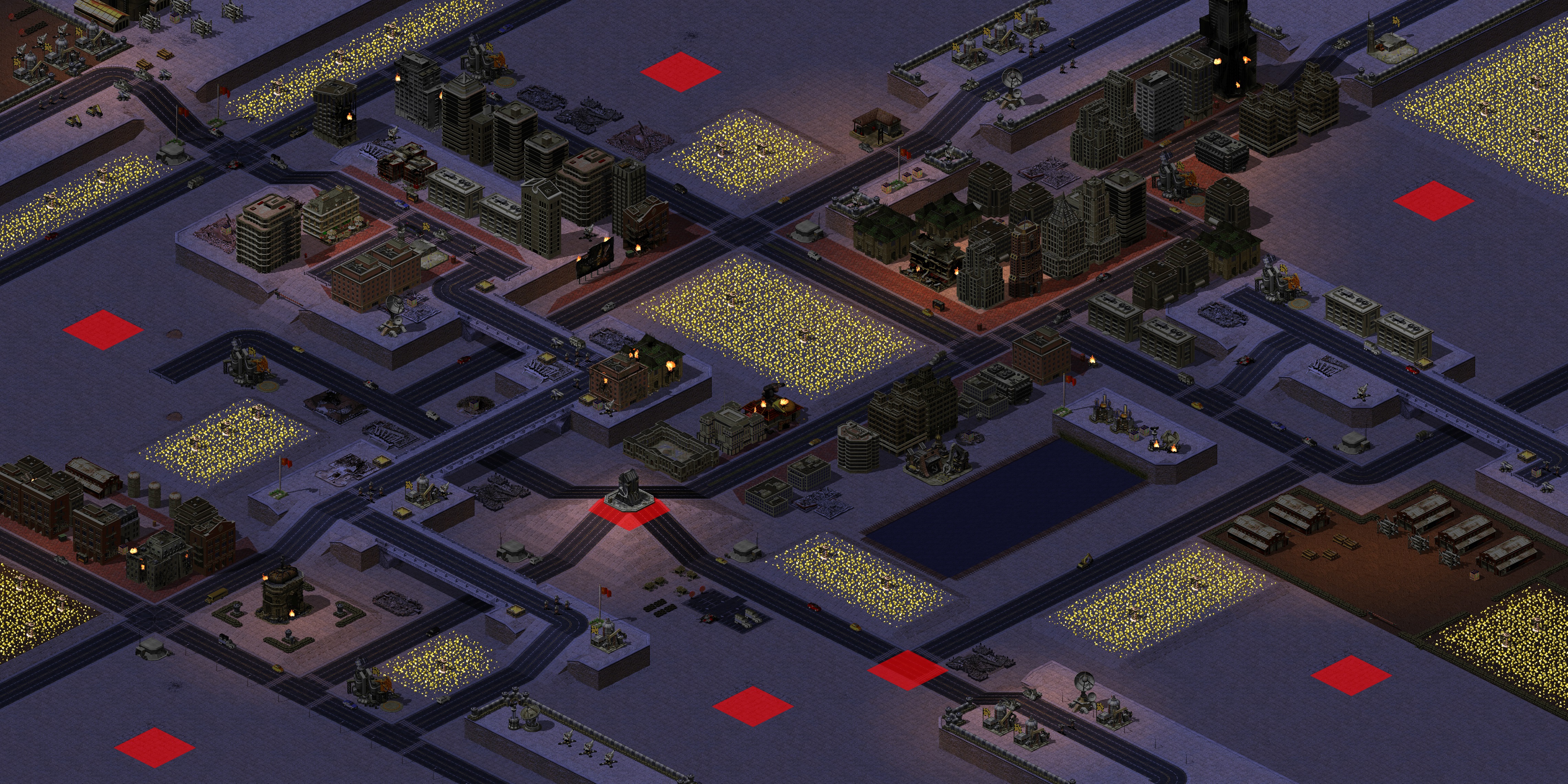 Rendered map: Sin City