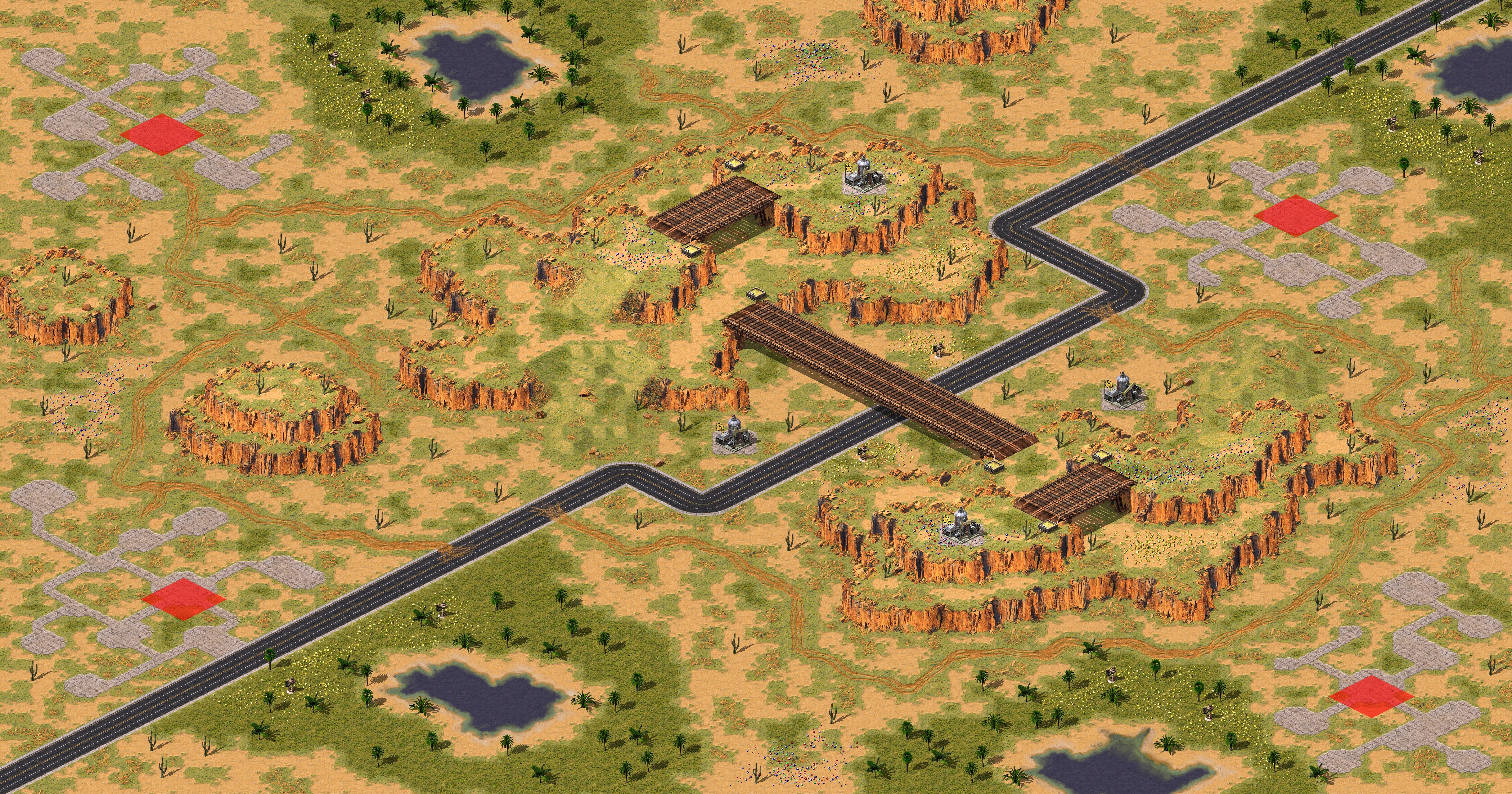 Rendered map: Head for the Hills