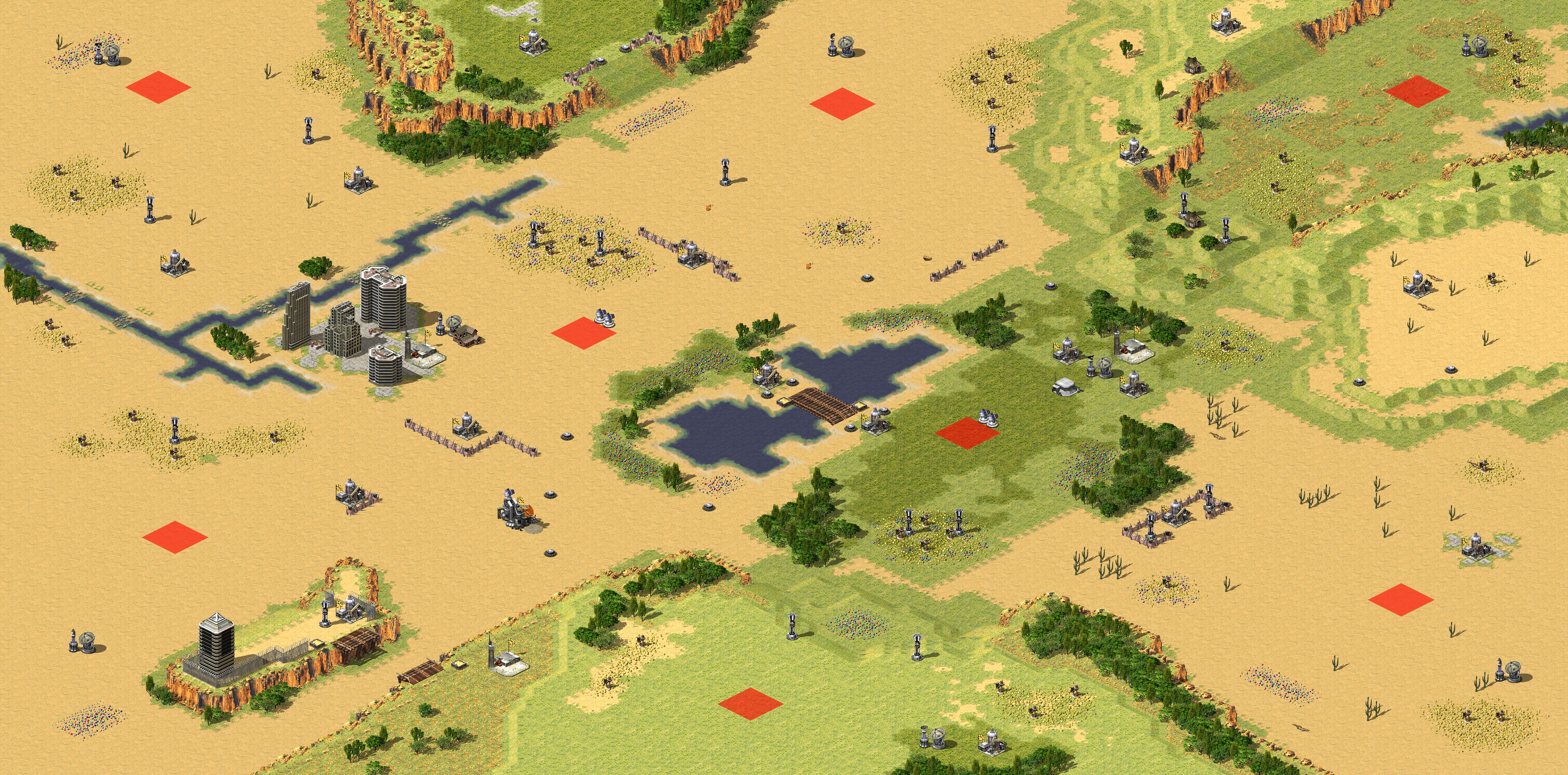 Rendered map: Irregular Melee (2)