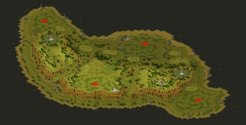 Rendered preview of Layered Island