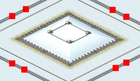Rendered preview of Central Highland 2v2v2v2 Snowy