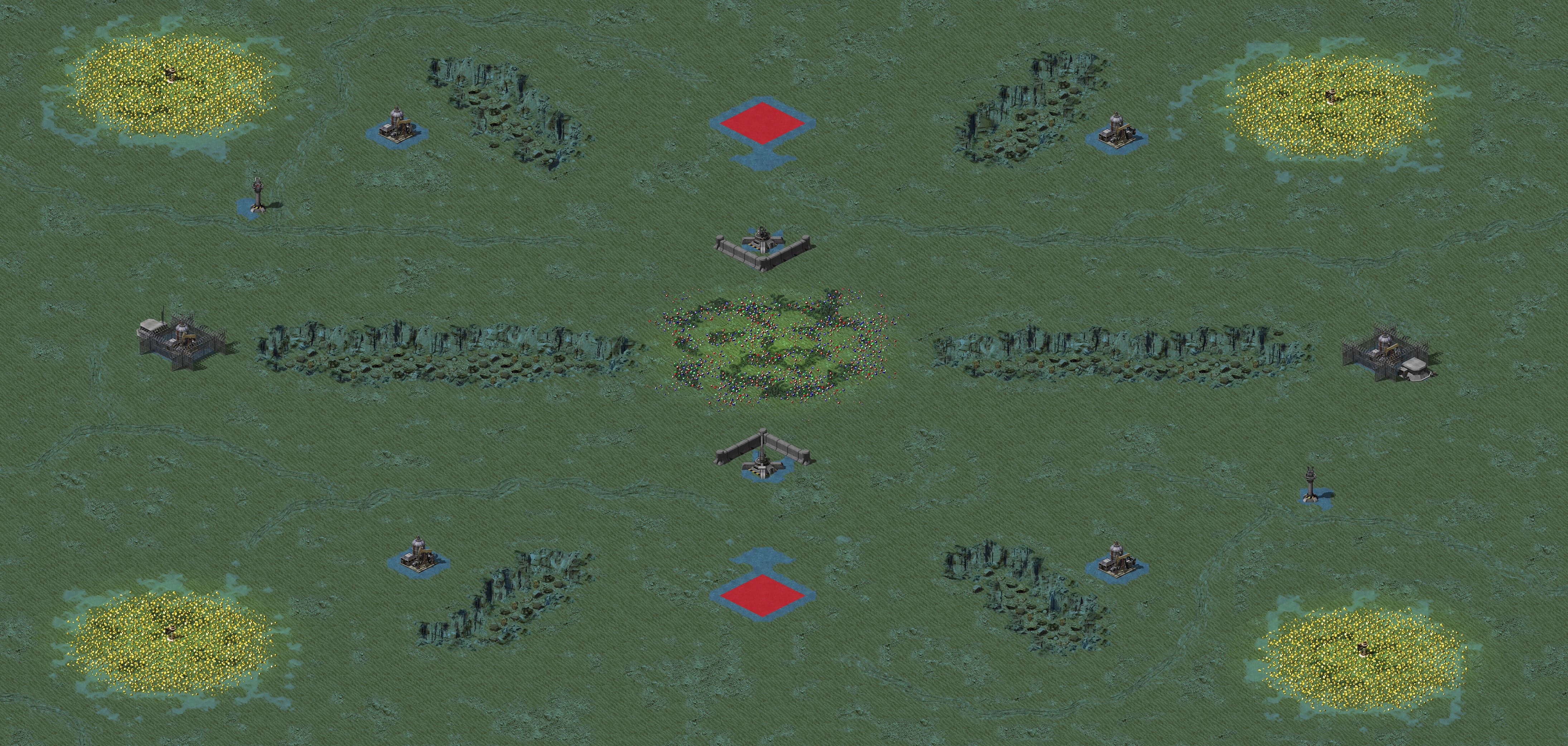 Rendered map: Tournament Dune