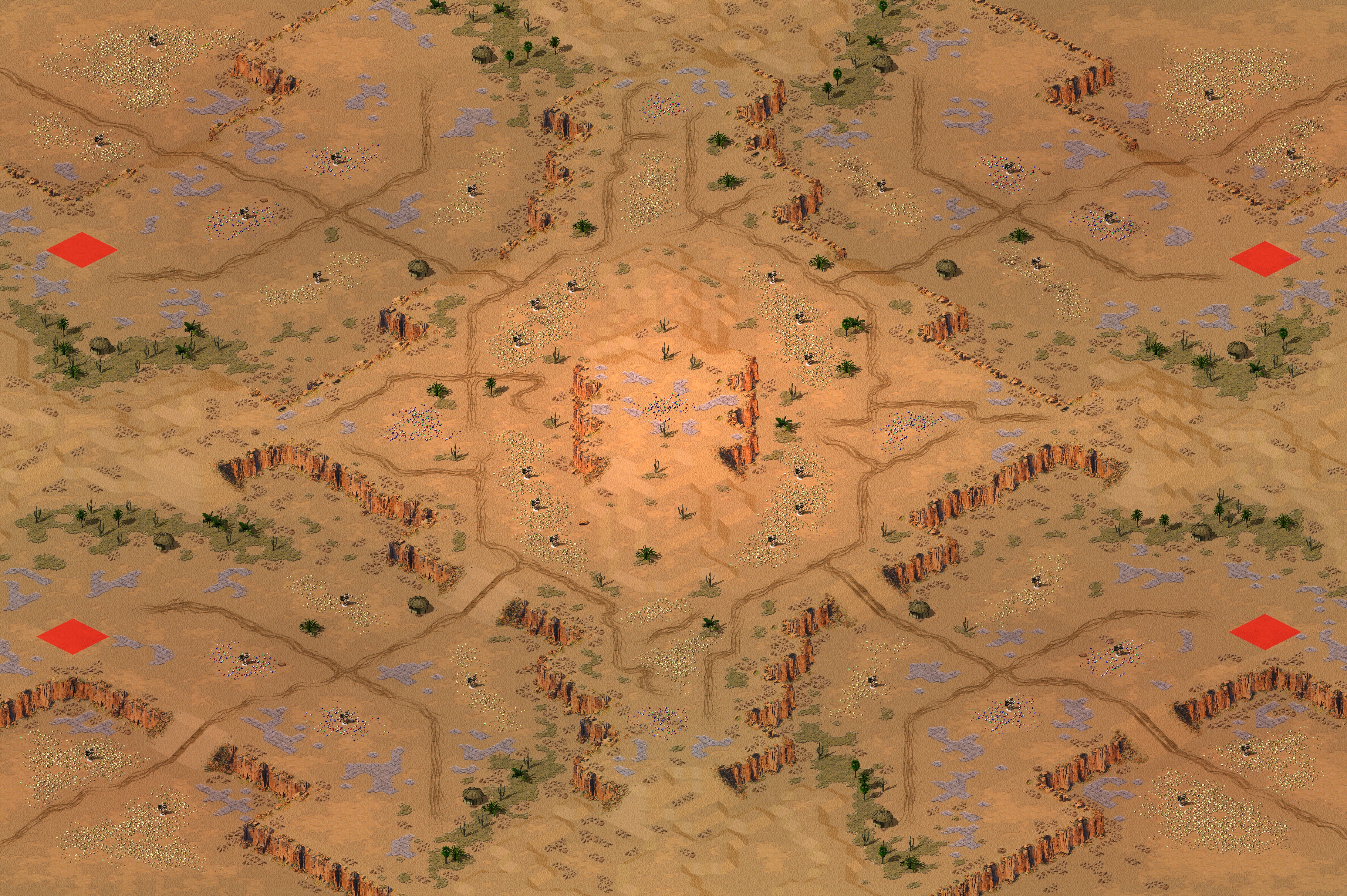 Rendered map: Strip Mine (4)