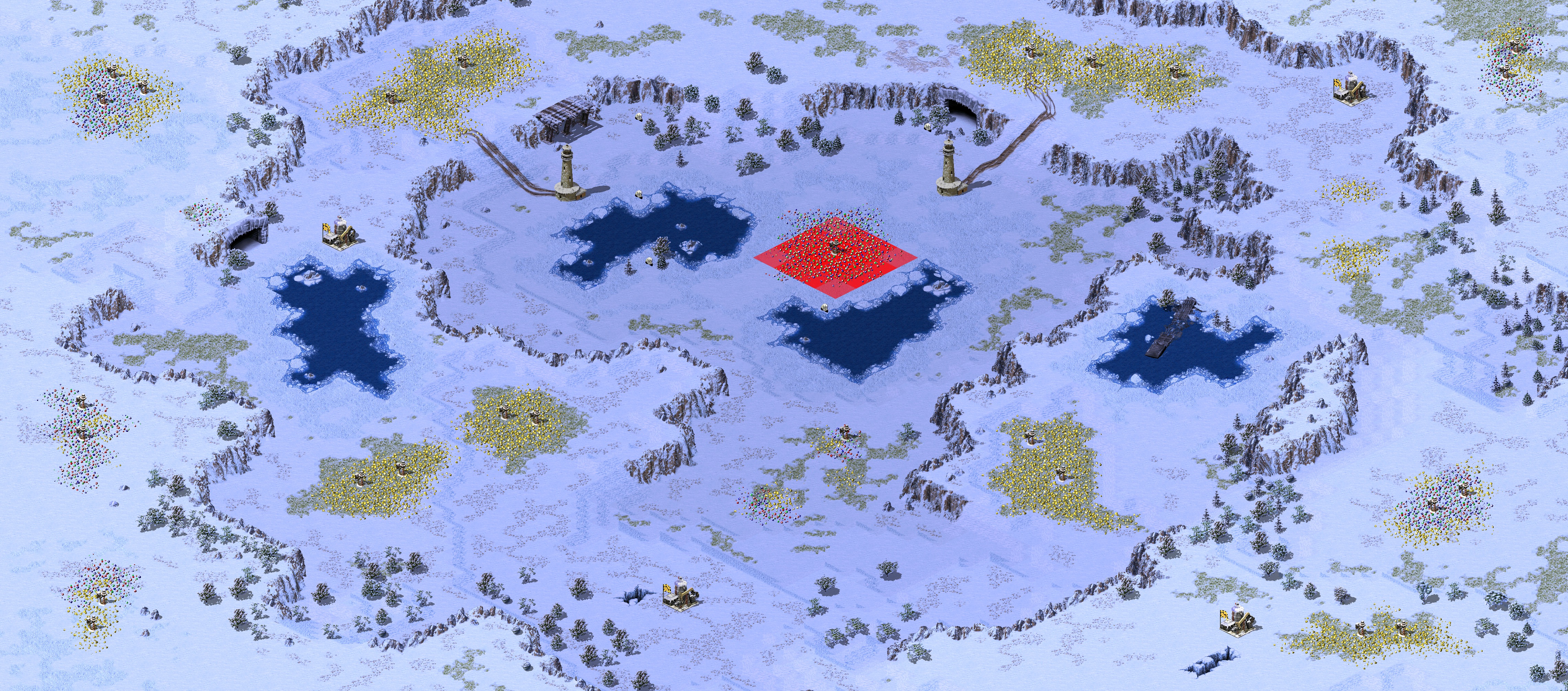 Rendered map: Snowy Chaos Patch